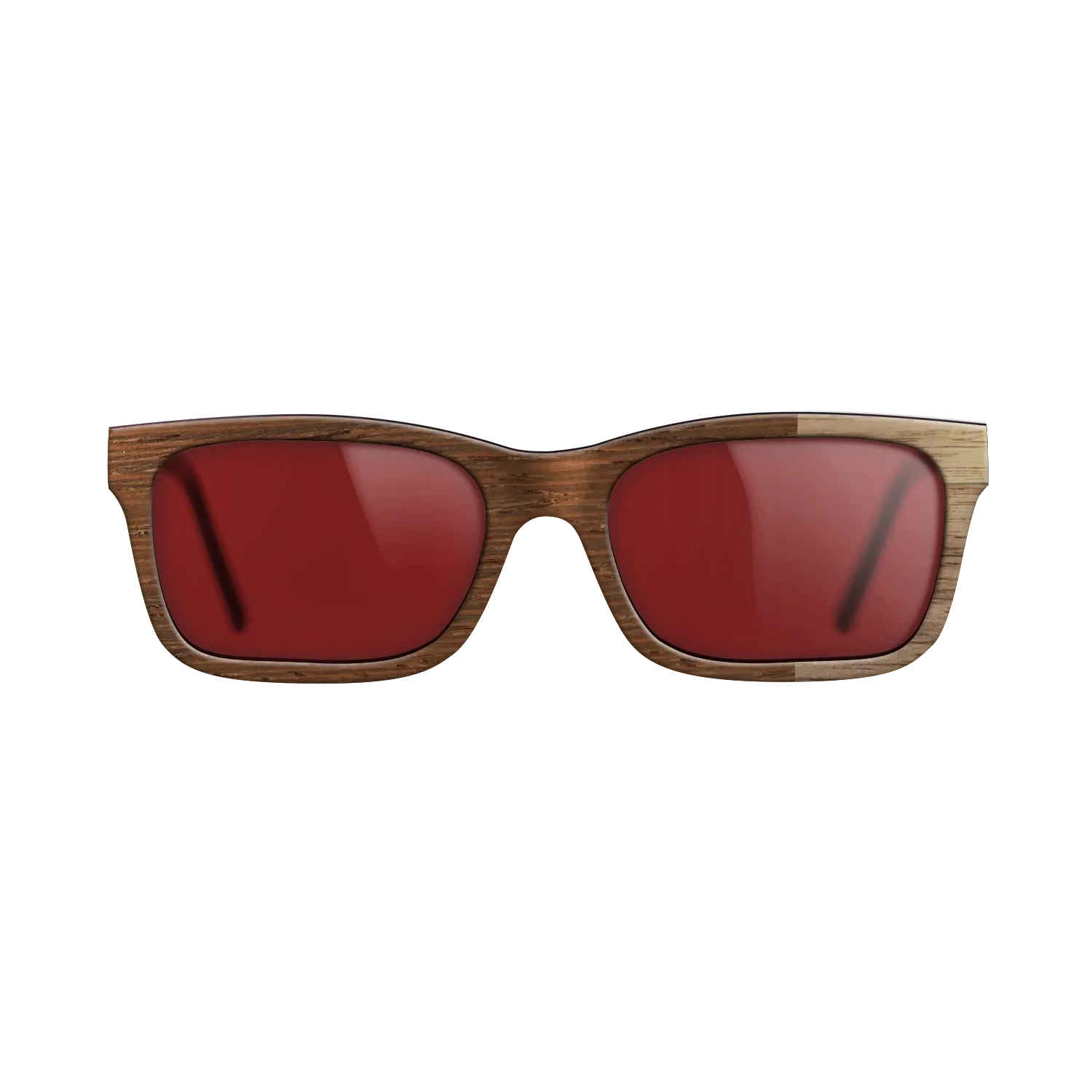 Ziricote Dark Quartered,Walnut: Straight Grain: Bauhaus - The Sage - Rectangle - SIRIS wood optic
