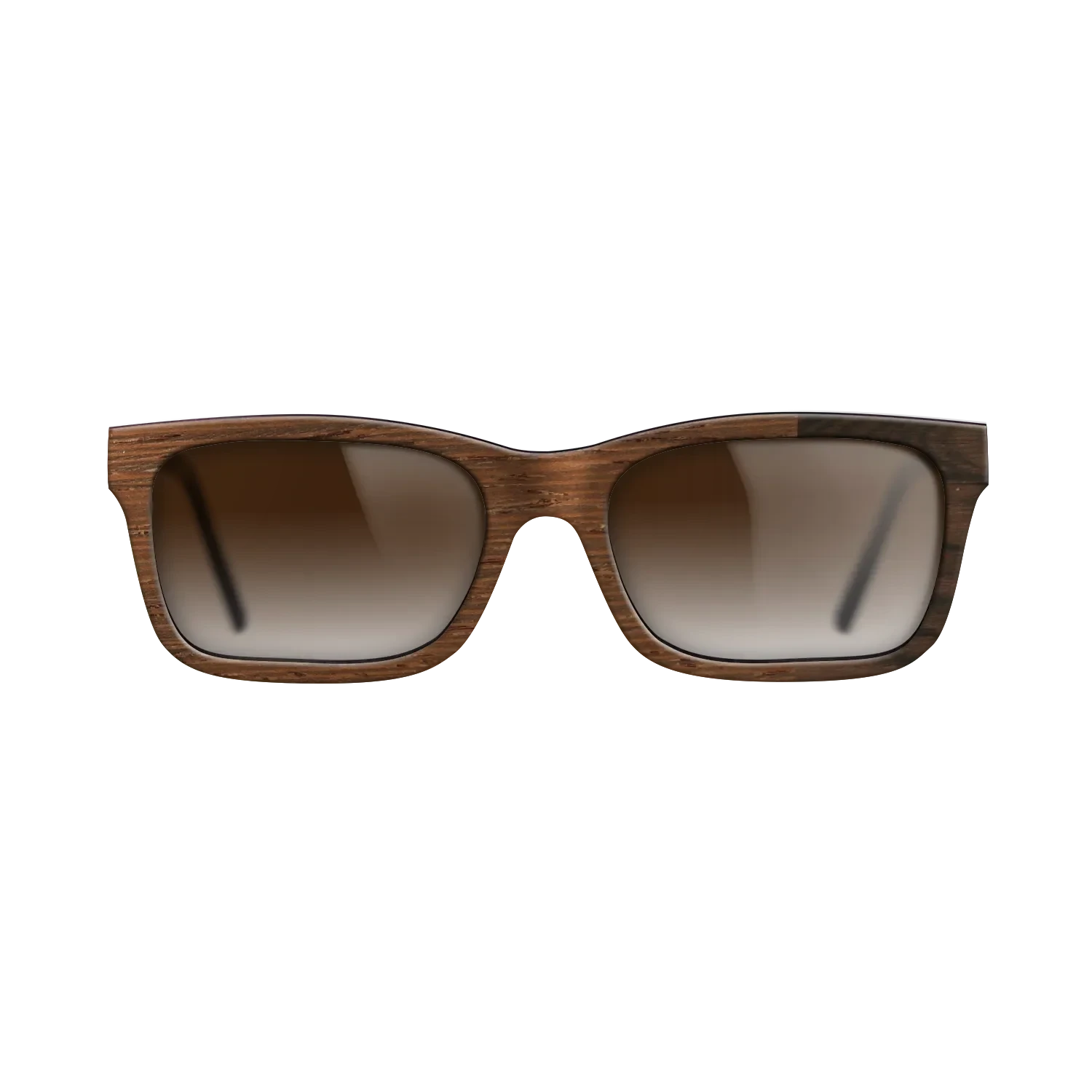 Wenge,Ziricote Dark Quartered: Bauhaus - The Sage - Rectangle - SIRIS wood optic