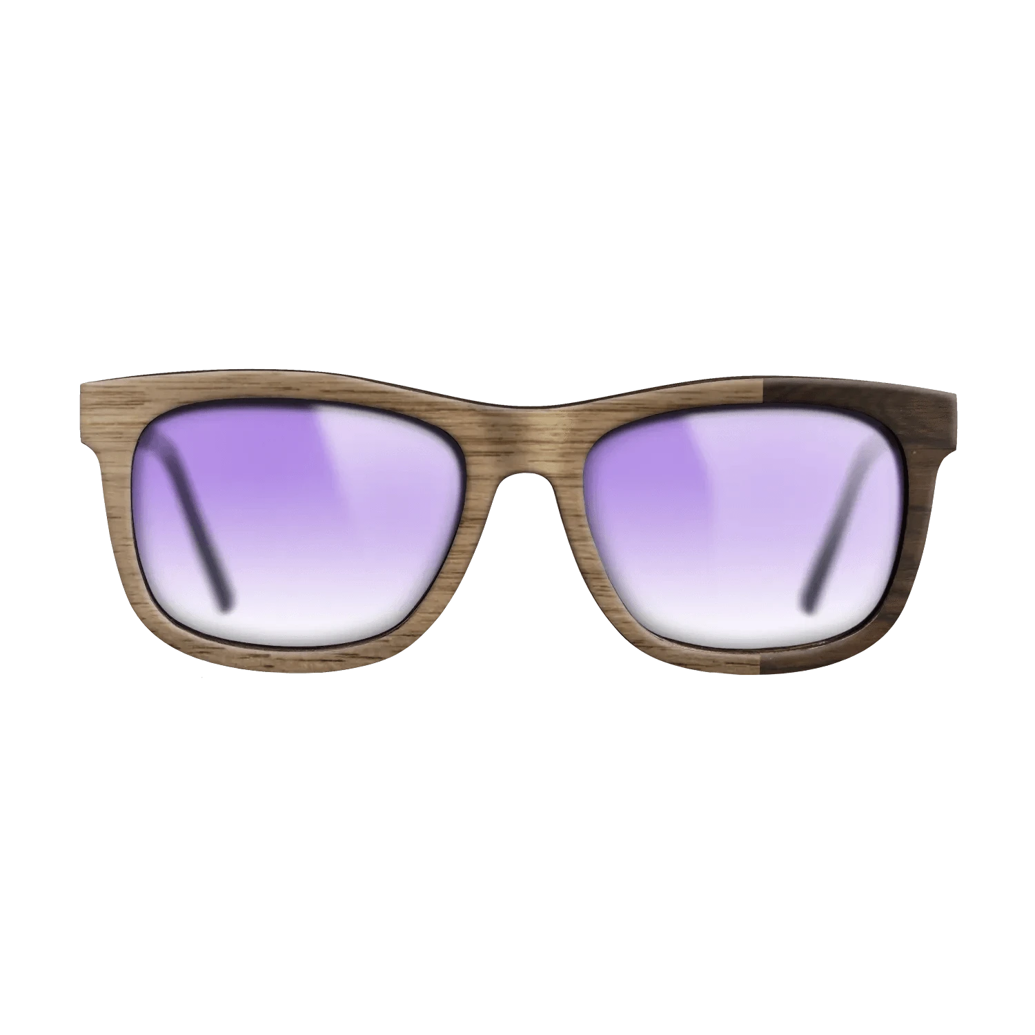 Walnut: Straight Grain,Ziricote Dark Quartered: Bauhaus - The Hero - Square - SIRIS wood optic
