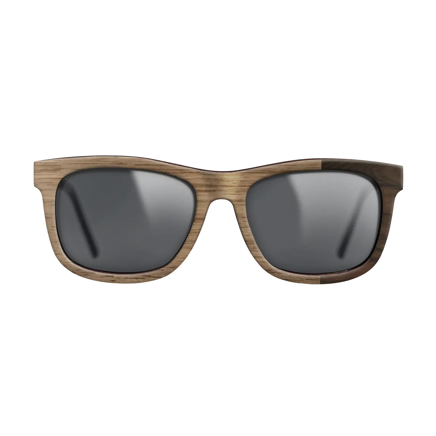 Walnut: Straight Grain,Ziricote Dark Quartered: Bauhaus - The Hero - Square - SIRIS wood optic