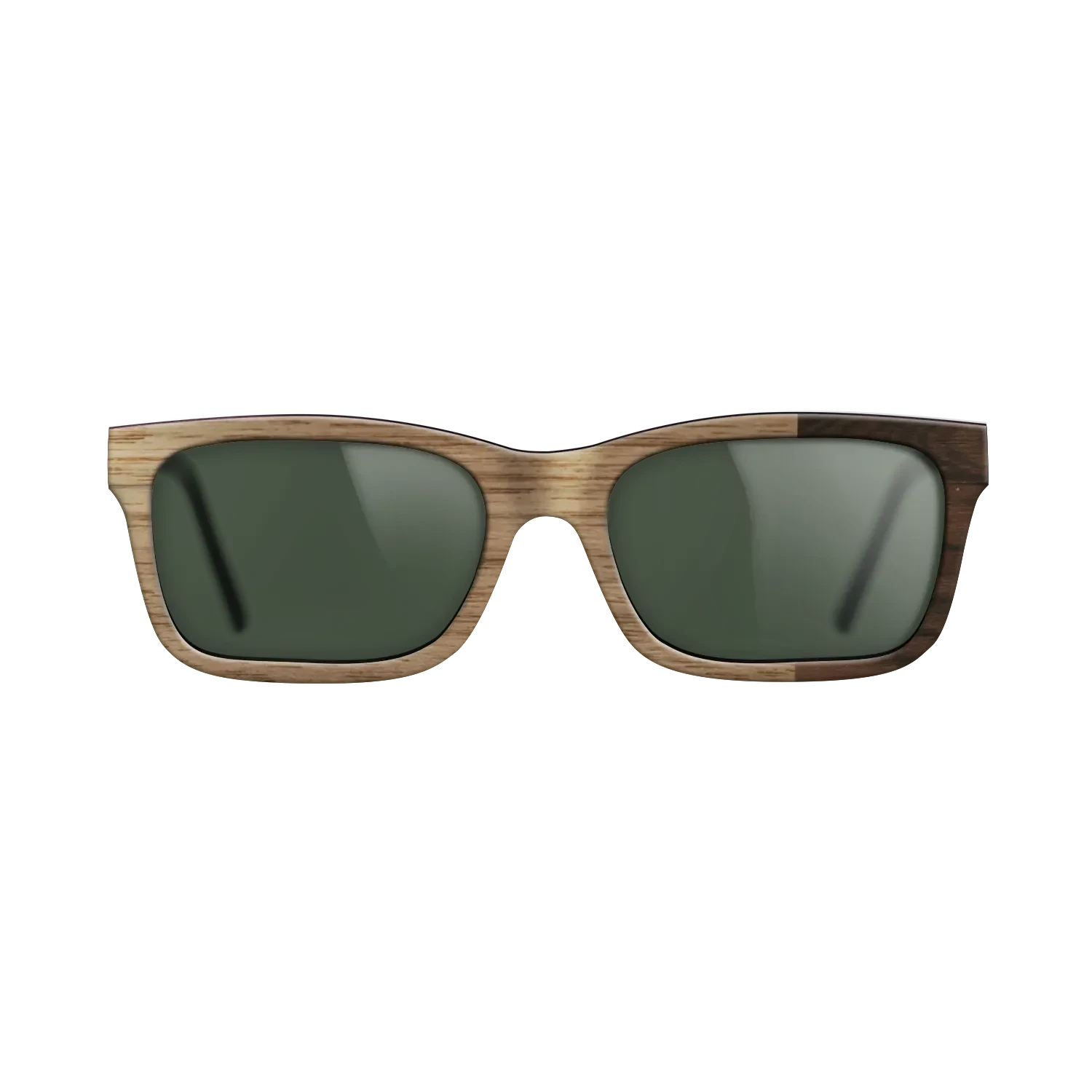 Walnut: Straight Grain,Ziricote Dark Quartered: Bauhaus - The Sage - Rectangle - SIRIS wood optic