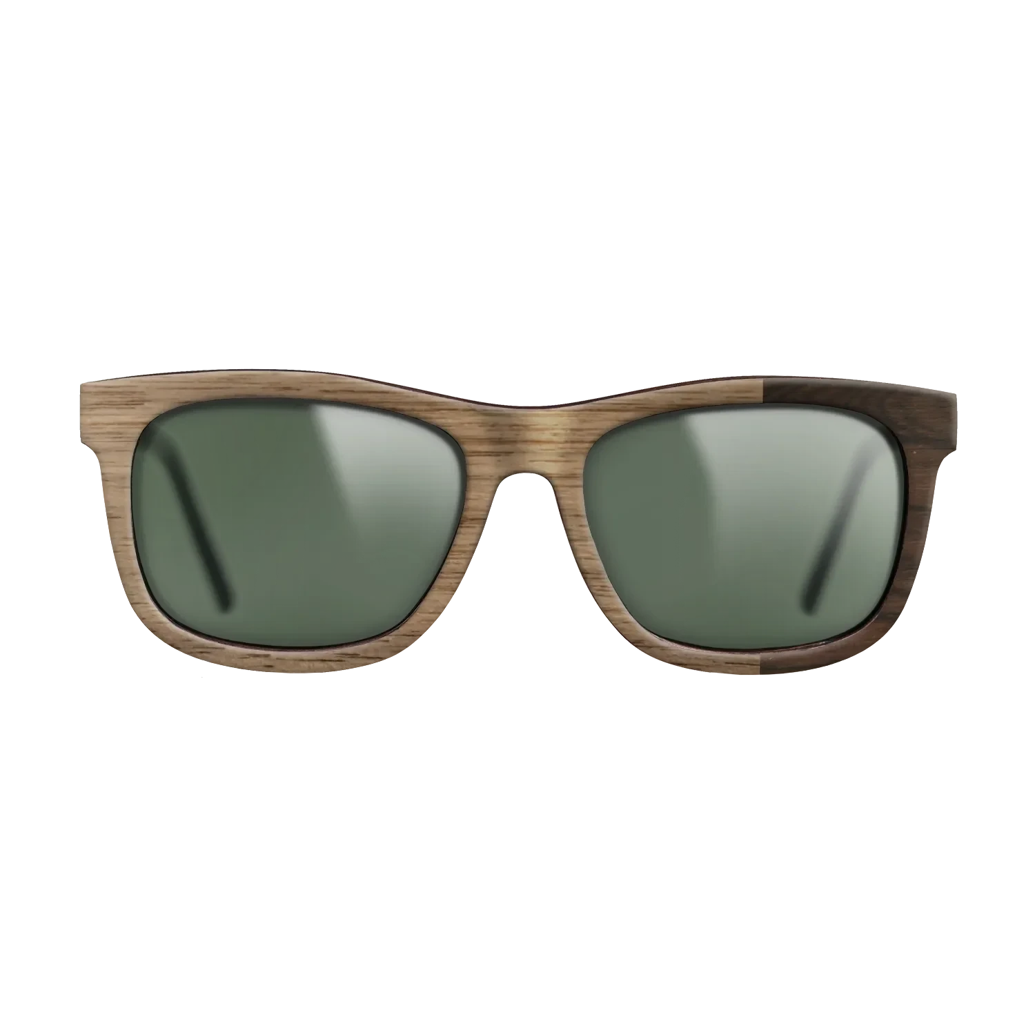 Walnut: Straight Grain,Ziricote Dark Quartered: Bauhaus - The Hero - Square - SIRIS wood optic