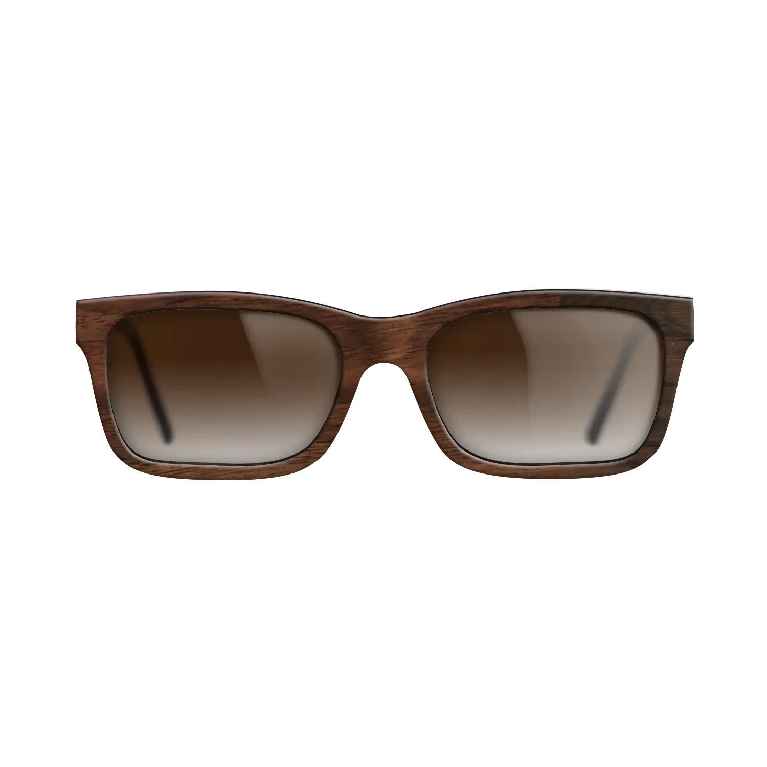 Walnut Claro Dark,Ziricote Dark Quartered: Bauhaus - The Sage - Rectangle - SIRIS wood optic