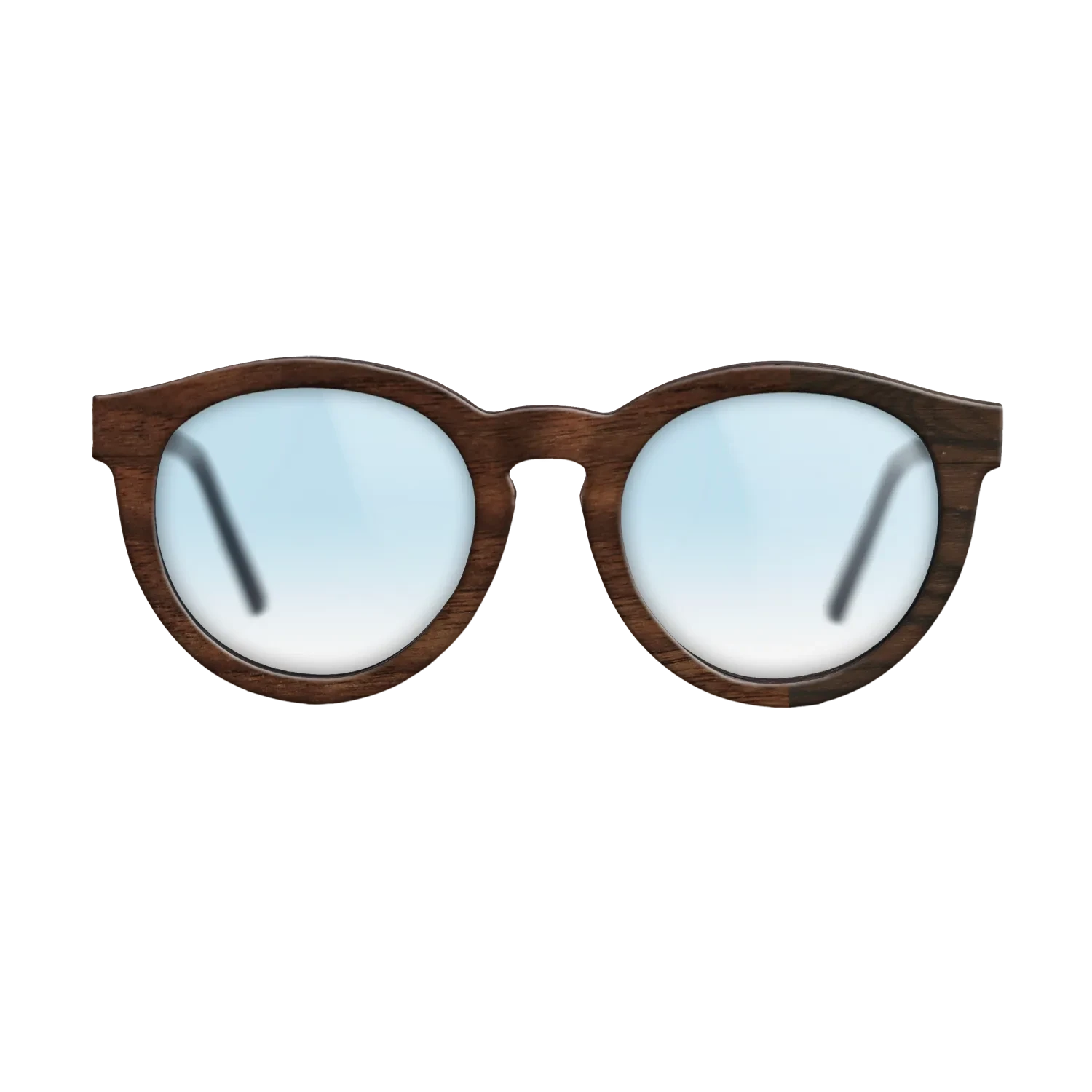 Walnut Claro Dark,Ziricote Dark Quartered: Bauhaus - The Rebel - Round - SIRIS wood optic