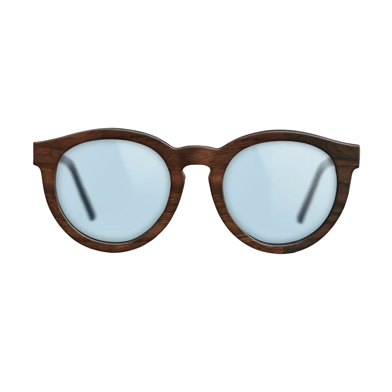 Walnut Claro Dark,Ziricote Dark Quartered: Bauhaus - The Rebel - Round - SIRIS wood optic