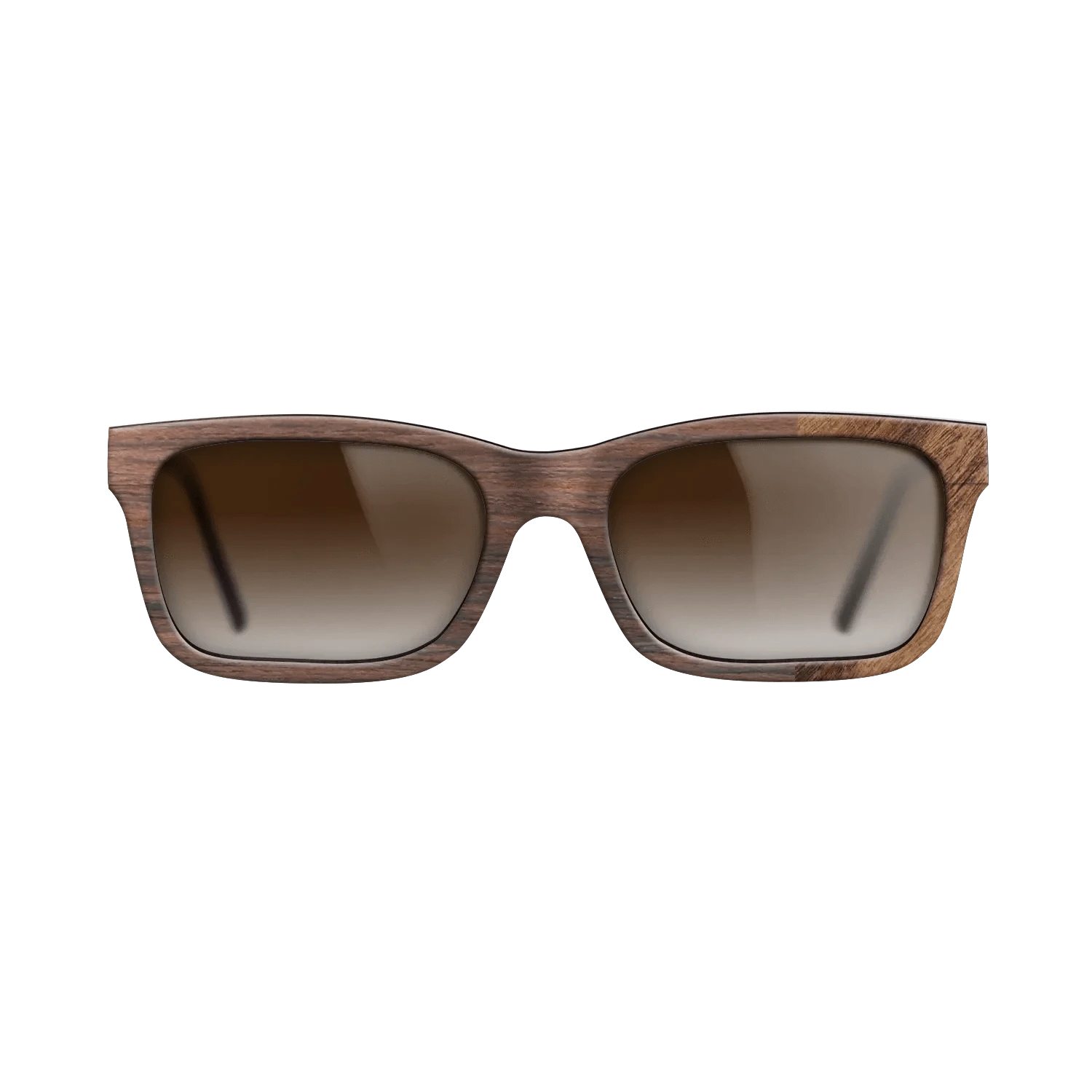 Rosewood Reconstituted,Santos Rosewood Dark: Bauhaus - The Sage - Rectangle - SIRIS wood optic