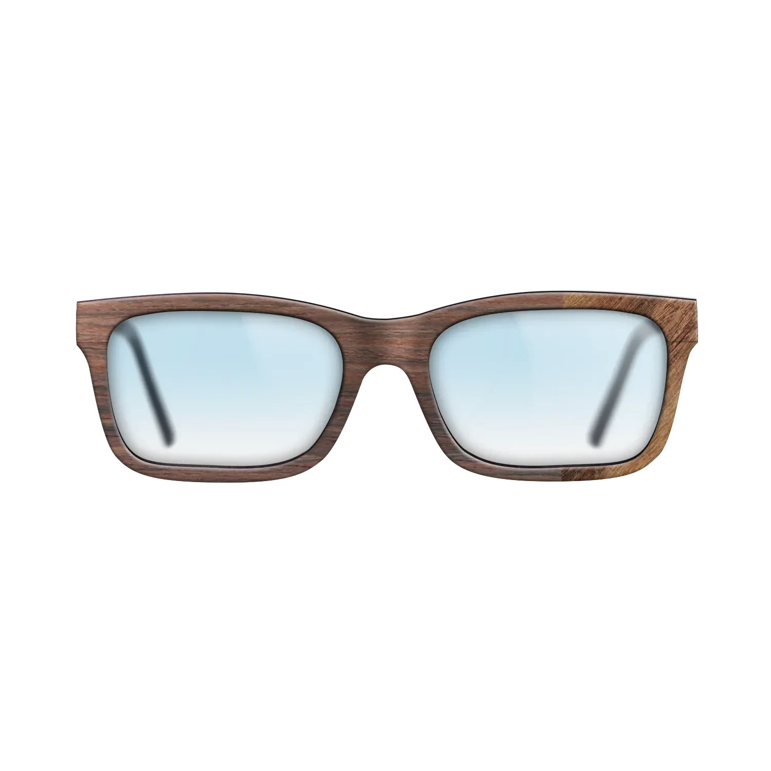 Rosewood Reconstituted,Santos Rosewood Dark: Bauhaus - The Sage - Rectangle - SIRIS wood optic