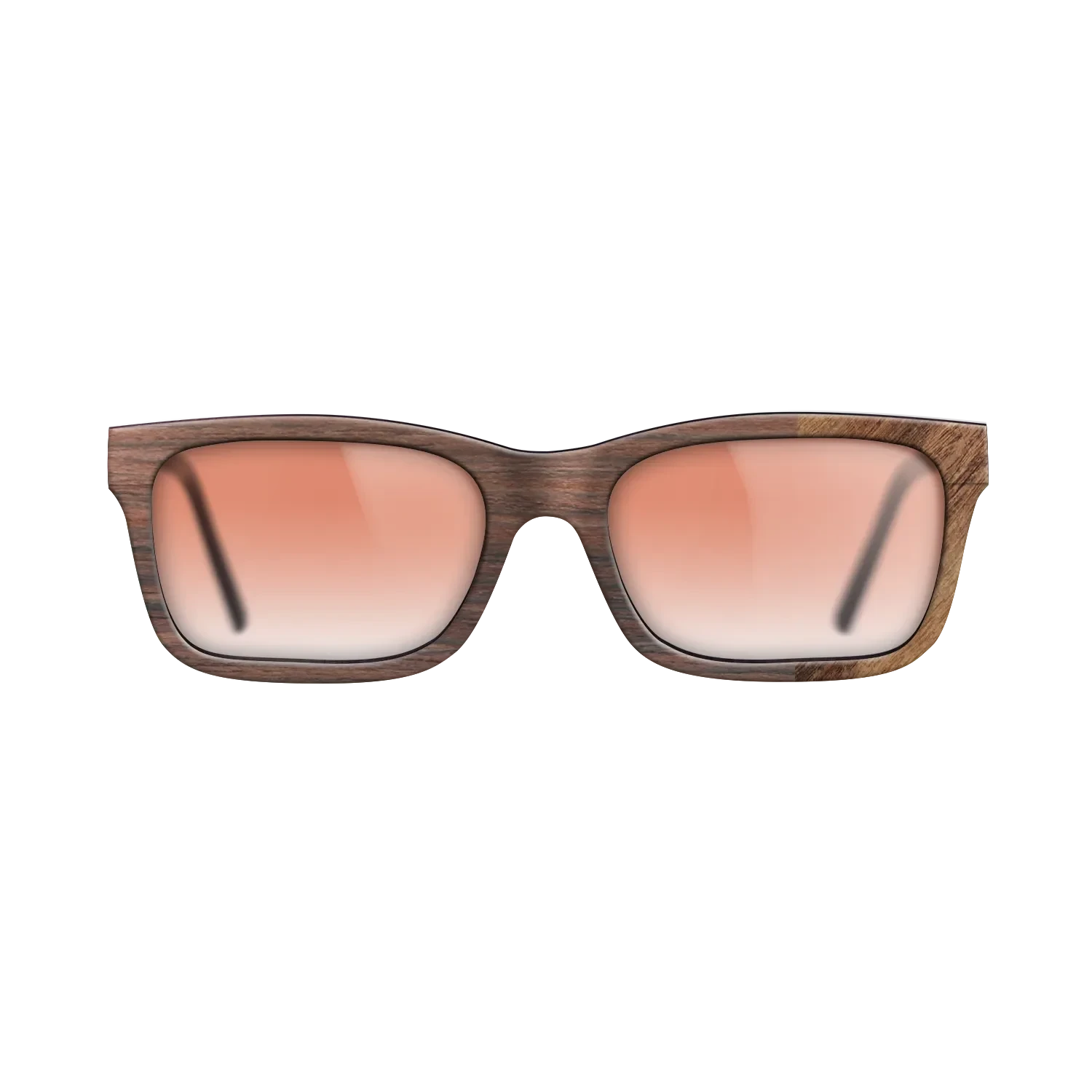 Rosewood Reconstituted,Santos Rosewood Dark: Bauhaus - The Sage - Rectangle - SIRIS wood optic