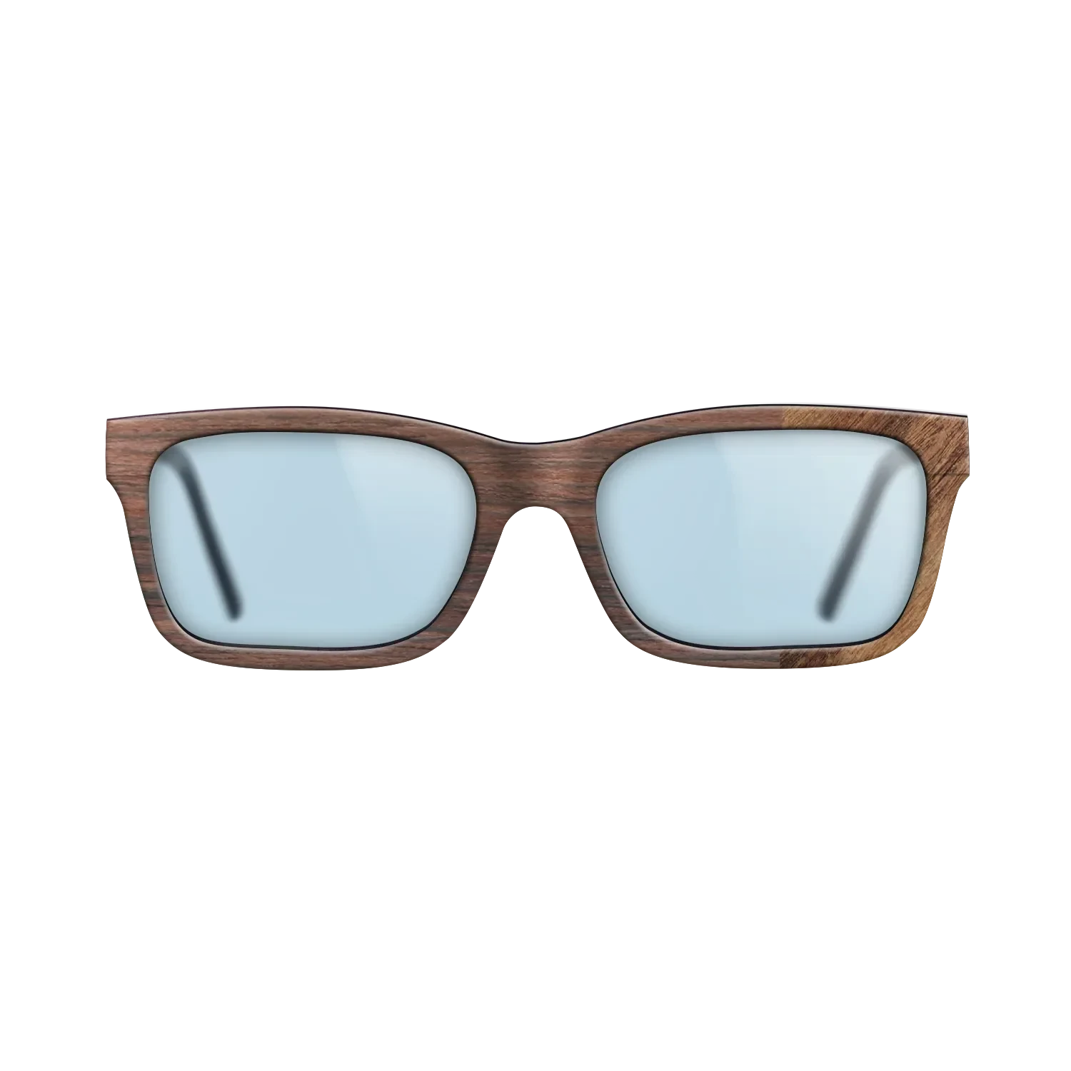 Rosewood Reconstituted,Santos Rosewood Dark: Bauhaus - The Sage - Rectangle - SIRIS wood optic