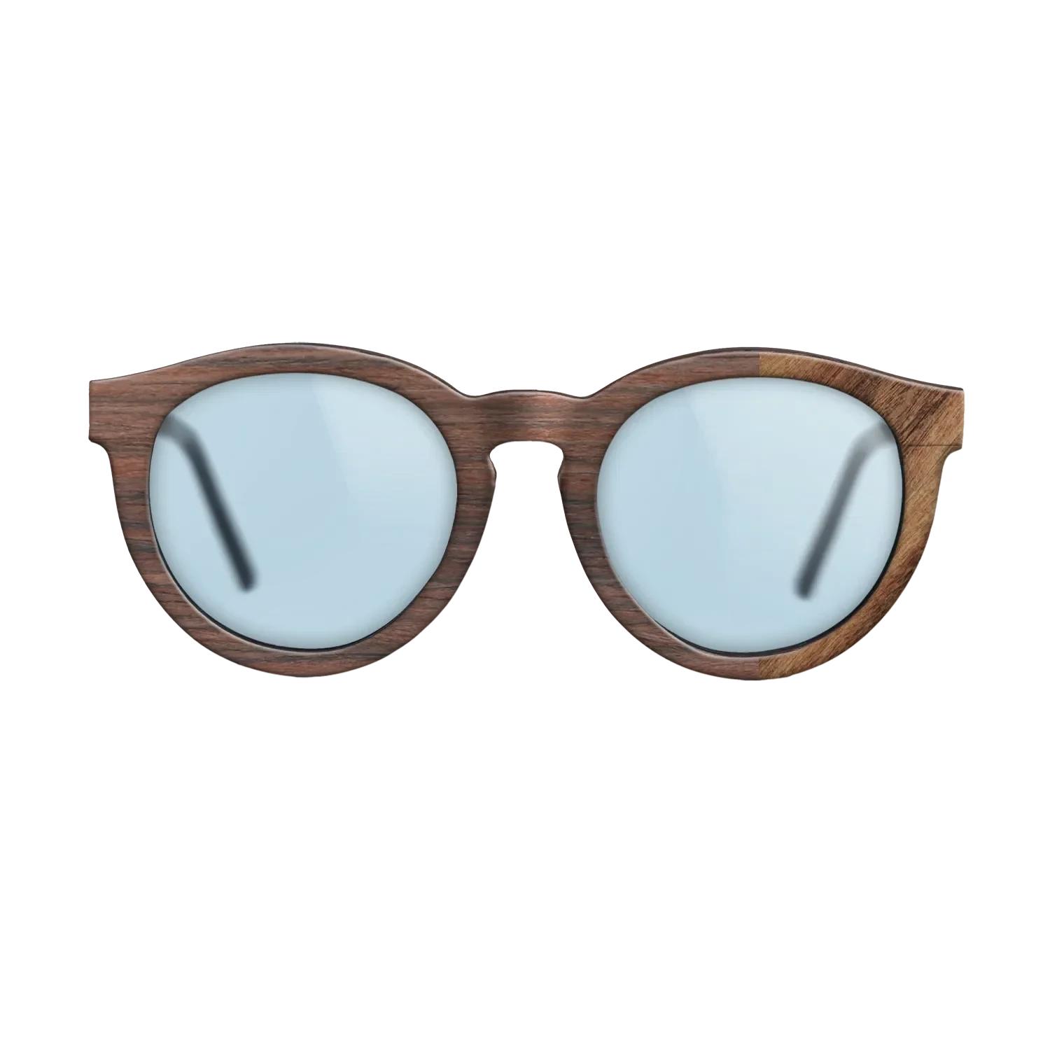 Rosewood Reconstituted,Santos Rosewood Dark: Bauhaus - The Rebel - Round - SIRIS wood optic