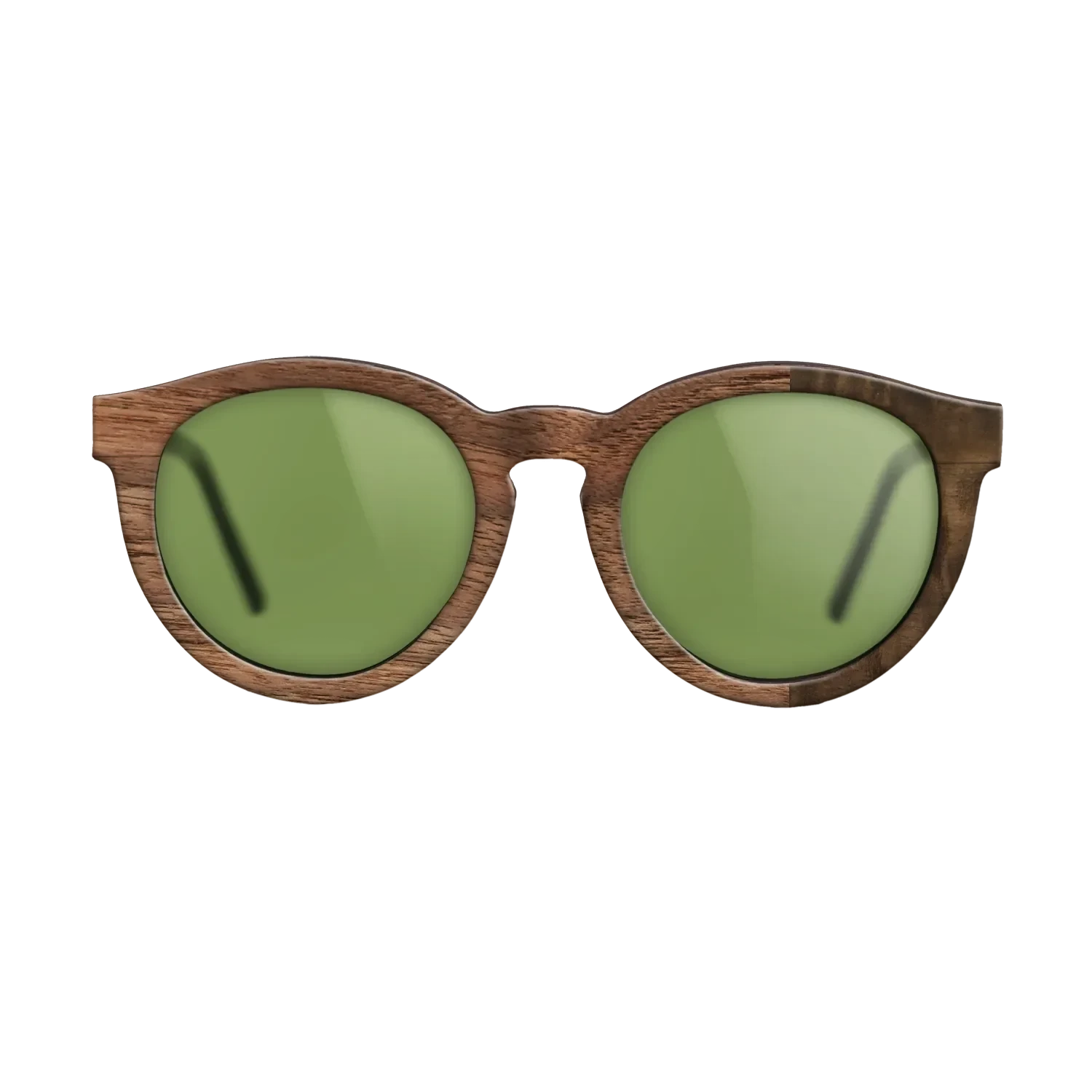 Walnut Claro Dark,Fumed Eucalyptus: Bauhaus - The Rebel - Round - SIRIS wood optic