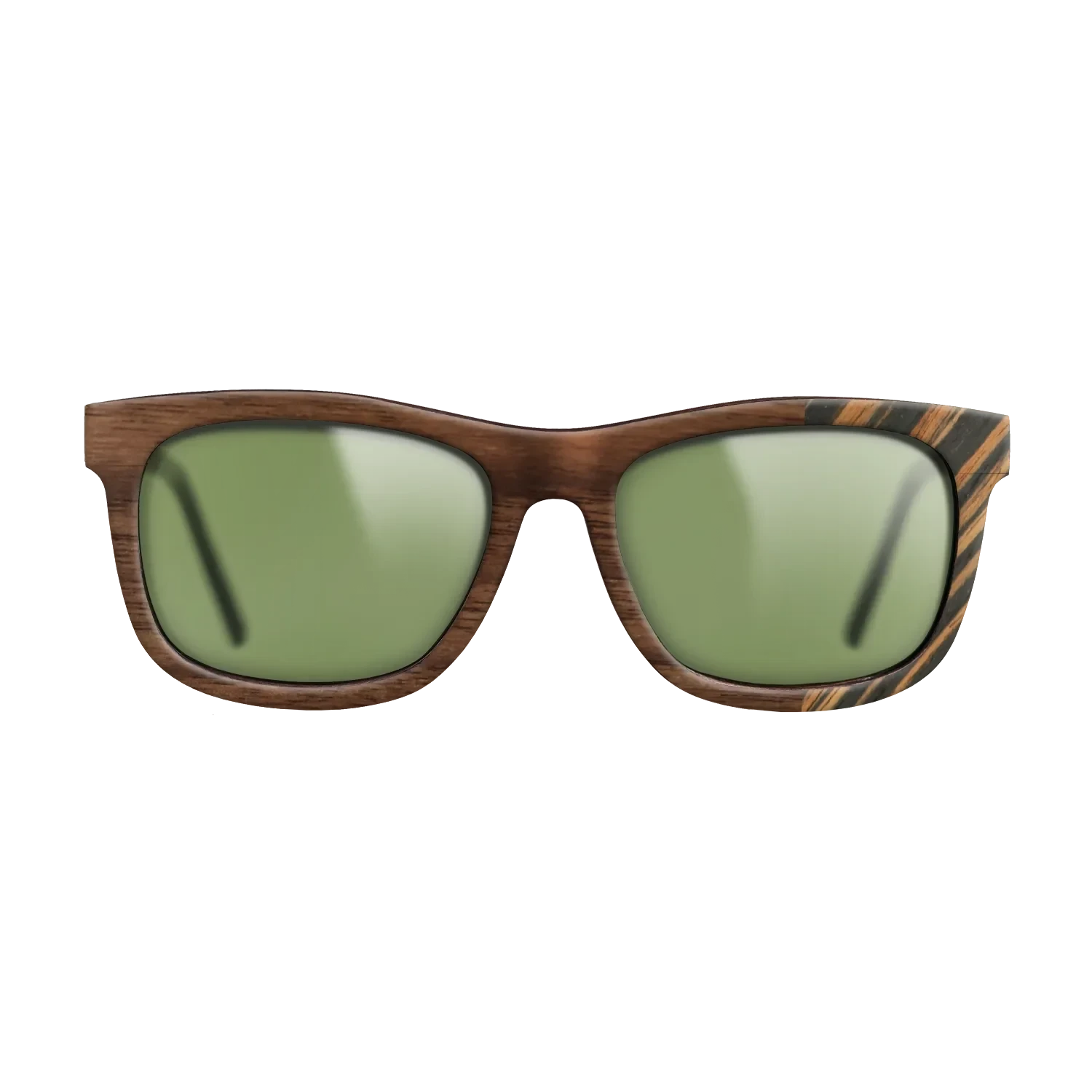 Walnut Claro Dark,Italian Ebony: Bauhaus - The Hero - Square - SIRIS wood optic