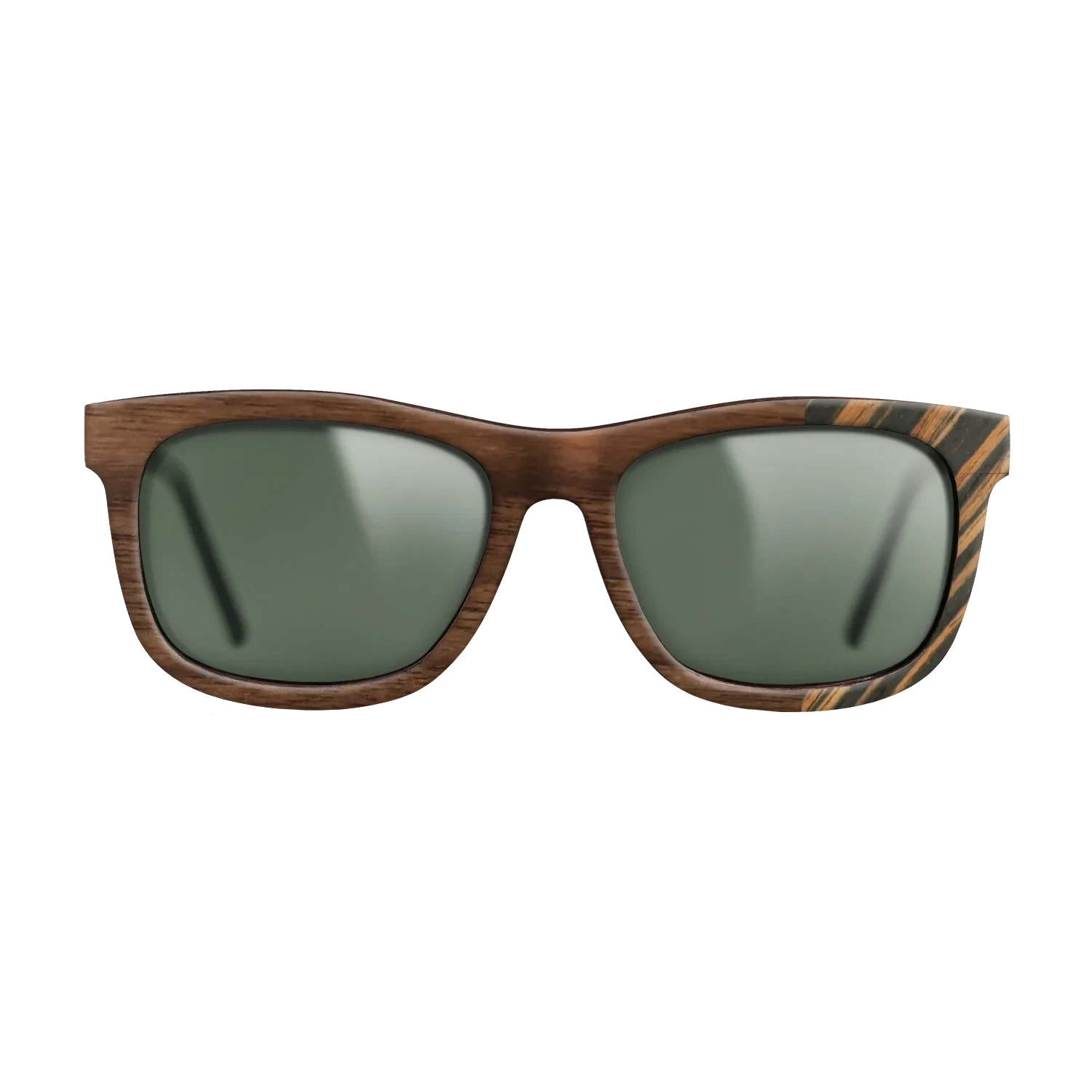 Walnut Claro Dark,Italian Ebony: Bauhaus - The Hero - Square - SIRIS wood optic