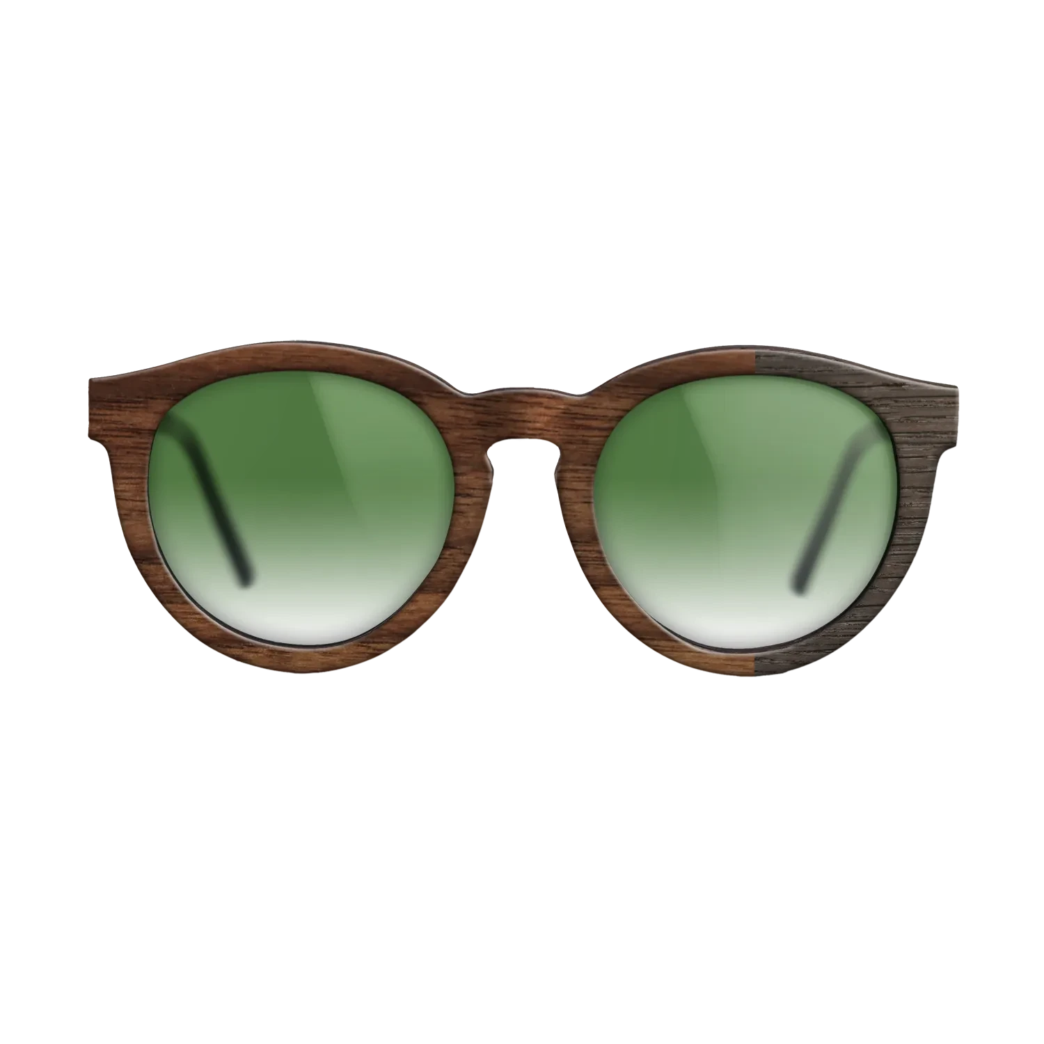 Walnut Claro Dark,Fumed Oak: Bauhaus - The Rebel - Round - SIRIS wood optic