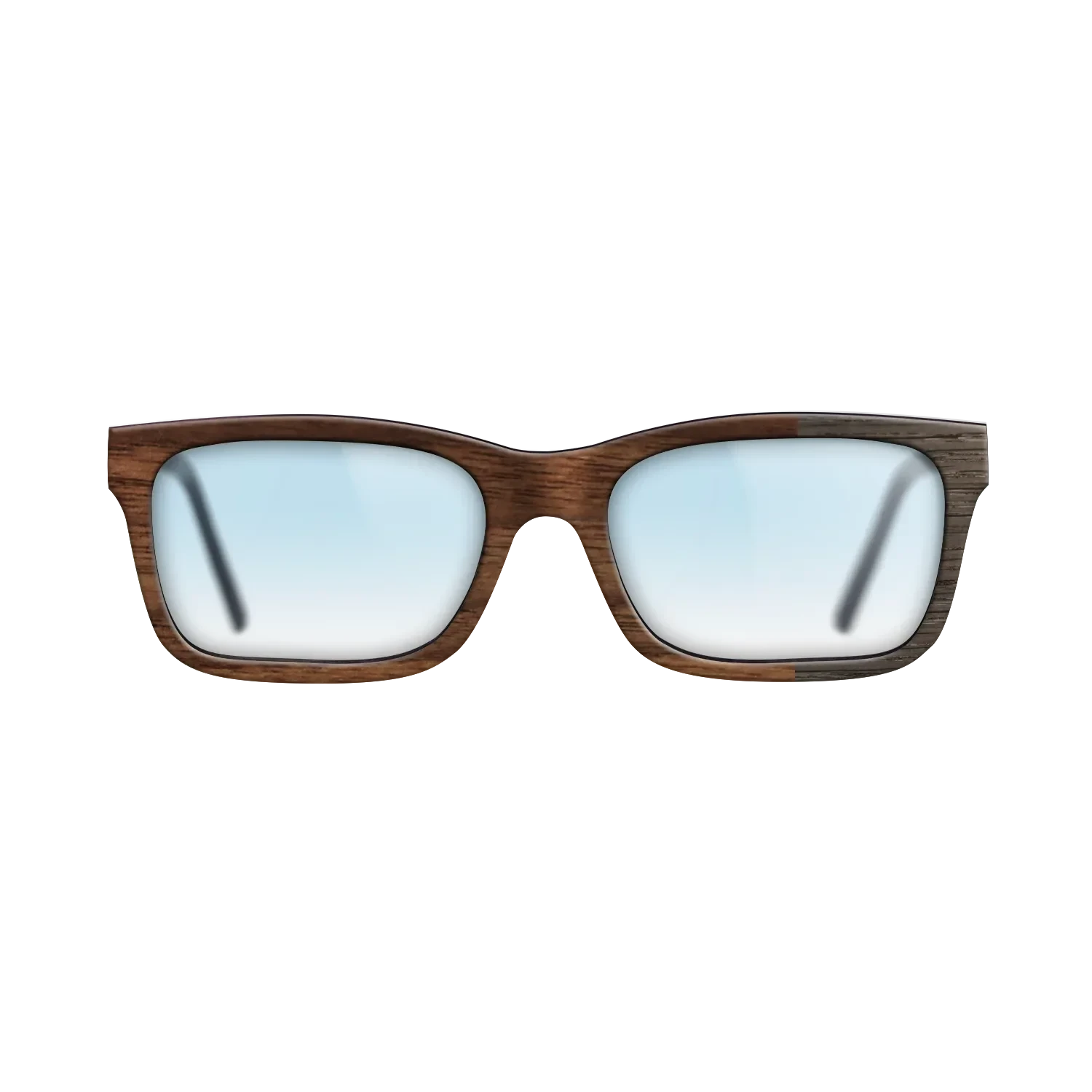 Walnut Claro Dark,Fumed Oak: Bauhaus - The Sage - Rectangle - SIRIS wood optic