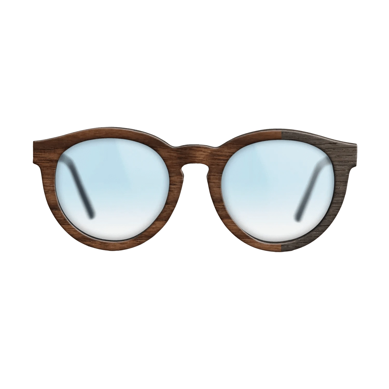 Walnut Claro Dark,Fumed Oak: Bauhaus - The Rebel - Round - SIRIS wood optic