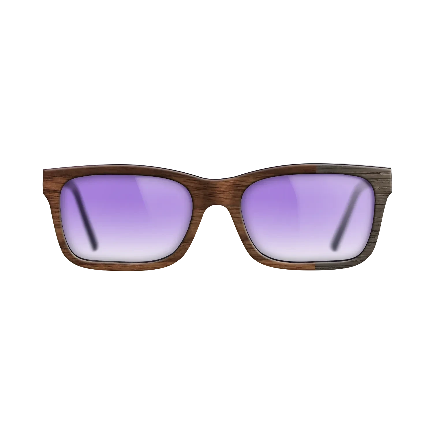 Walnut Claro Dark,Fumed Oak: Bauhaus - The Sage - Rectangle - SIRIS wood optic