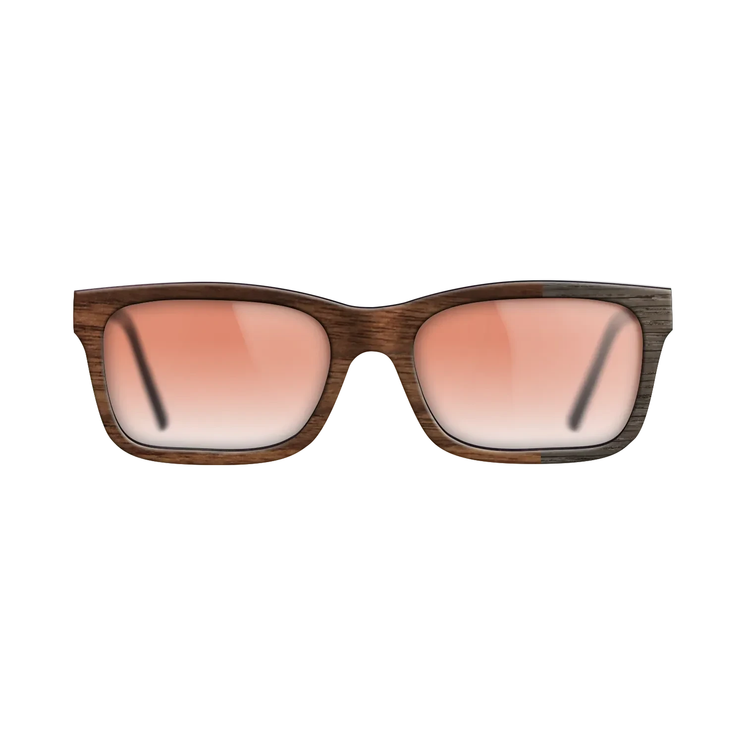 Walnut Claro Dark,Fumed Oak: Bauhaus - The Sage - Rectangle - SIRIS wood optic
