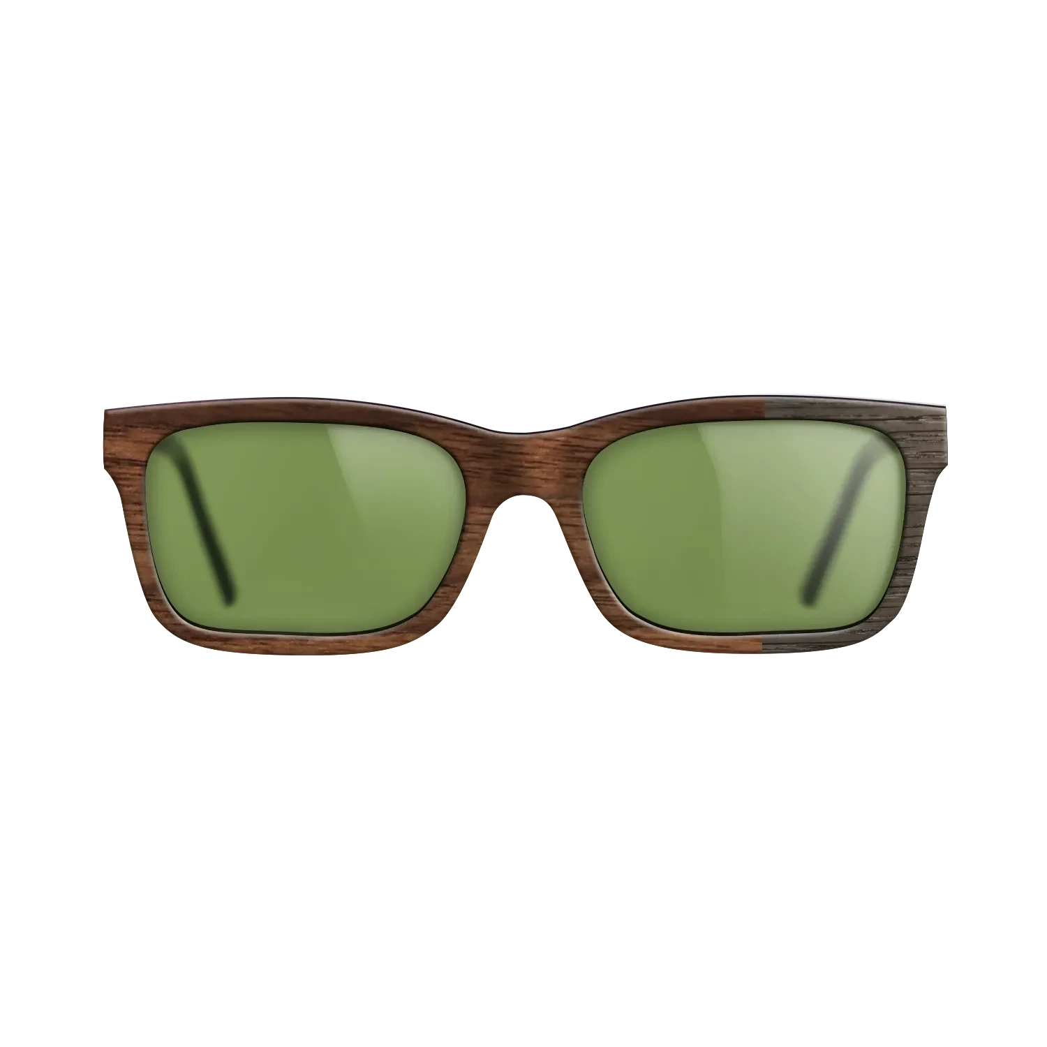 Walnut Claro Dark,Fumed Oak: Bauhaus - The Sage - Rectangle - SIRIS wood optic