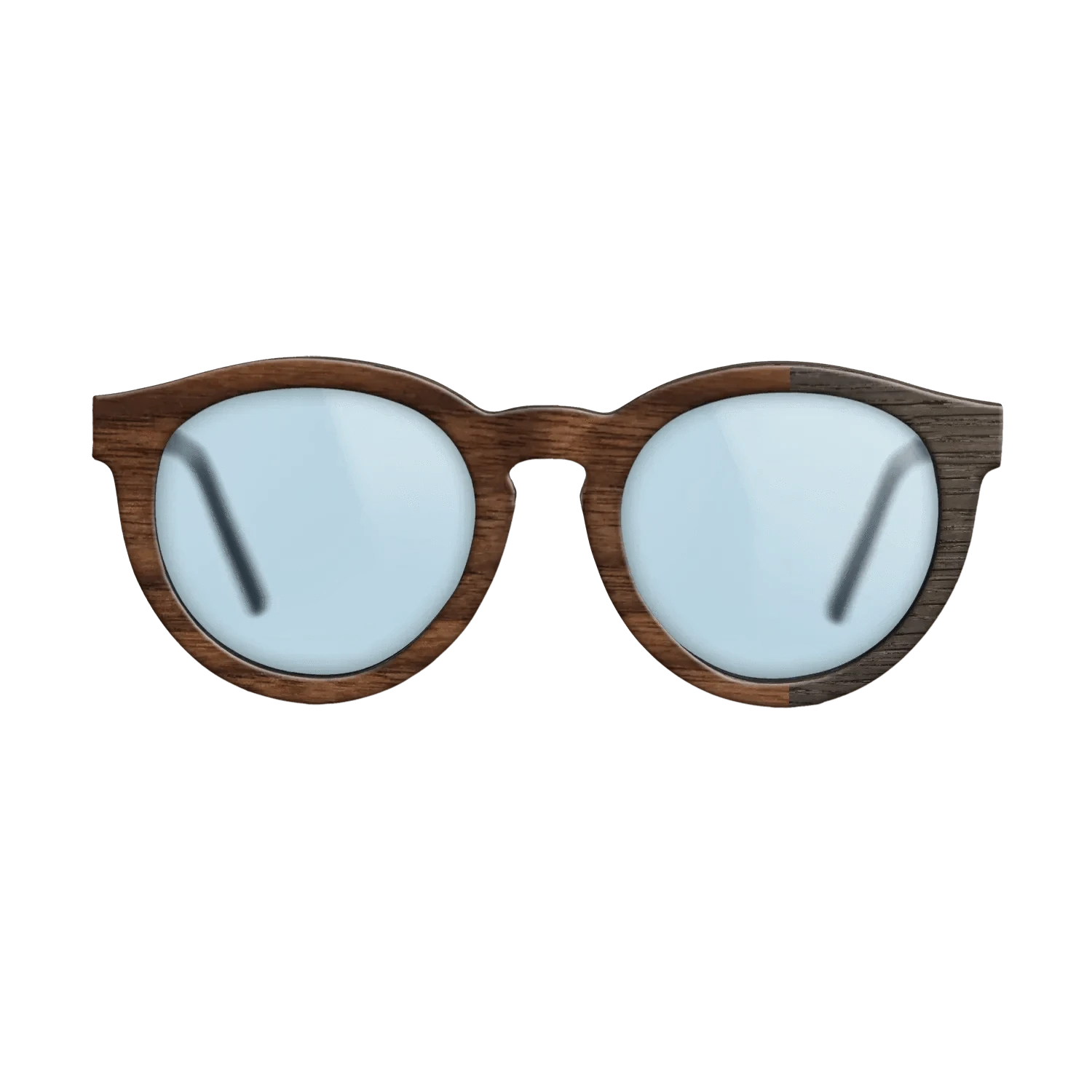 Walnut Claro Dark,Fumed Oak: Bauhaus - The Rebel - Round - SIRIS wood optic