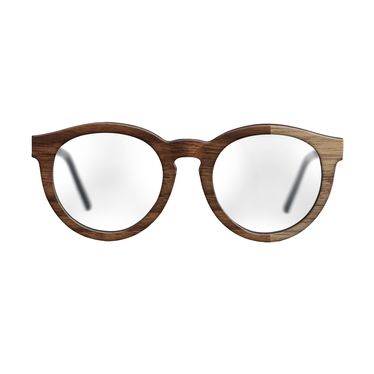 Walnut Claro Dark,Walnut: Straight Grain: Bauhaus - The Rebel - Round - SIRIS wood optic