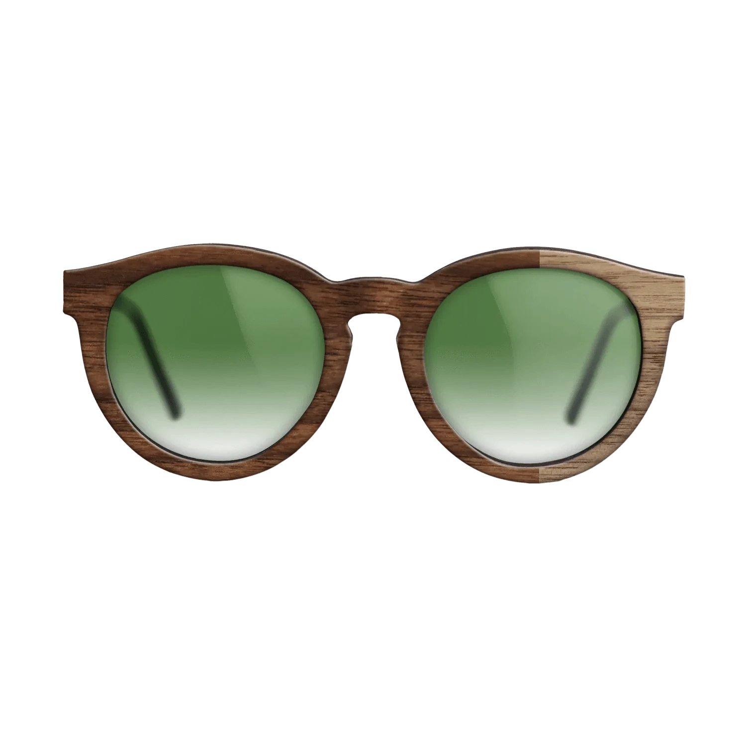 Walnut Claro Dark,Walnut: Straight Grain: Bauhaus - The Rebel - Round - SIRIS wood optic