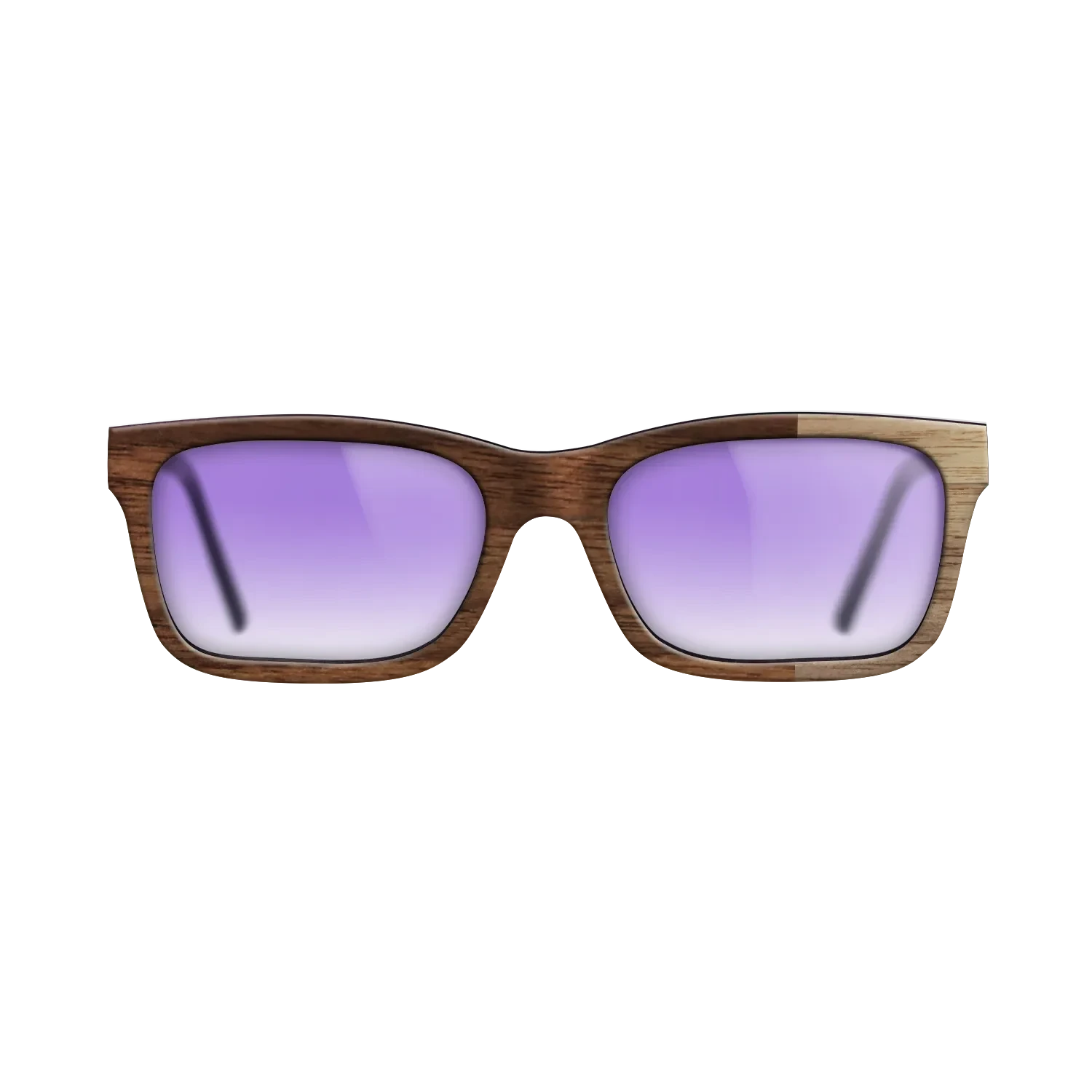 Walnut Claro Dark,Walnut: Straight Grain: Bauhaus - The Sage - Rectangle - SIRIS wood optic