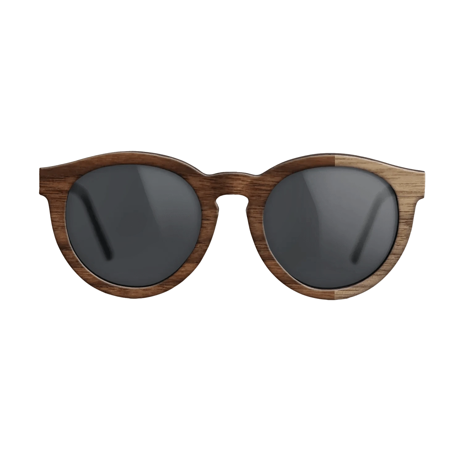 Walnut Claro Dark,Walnut: Straight Grain: Bauhaus - The Rebel - Round - SIRIS wood optic