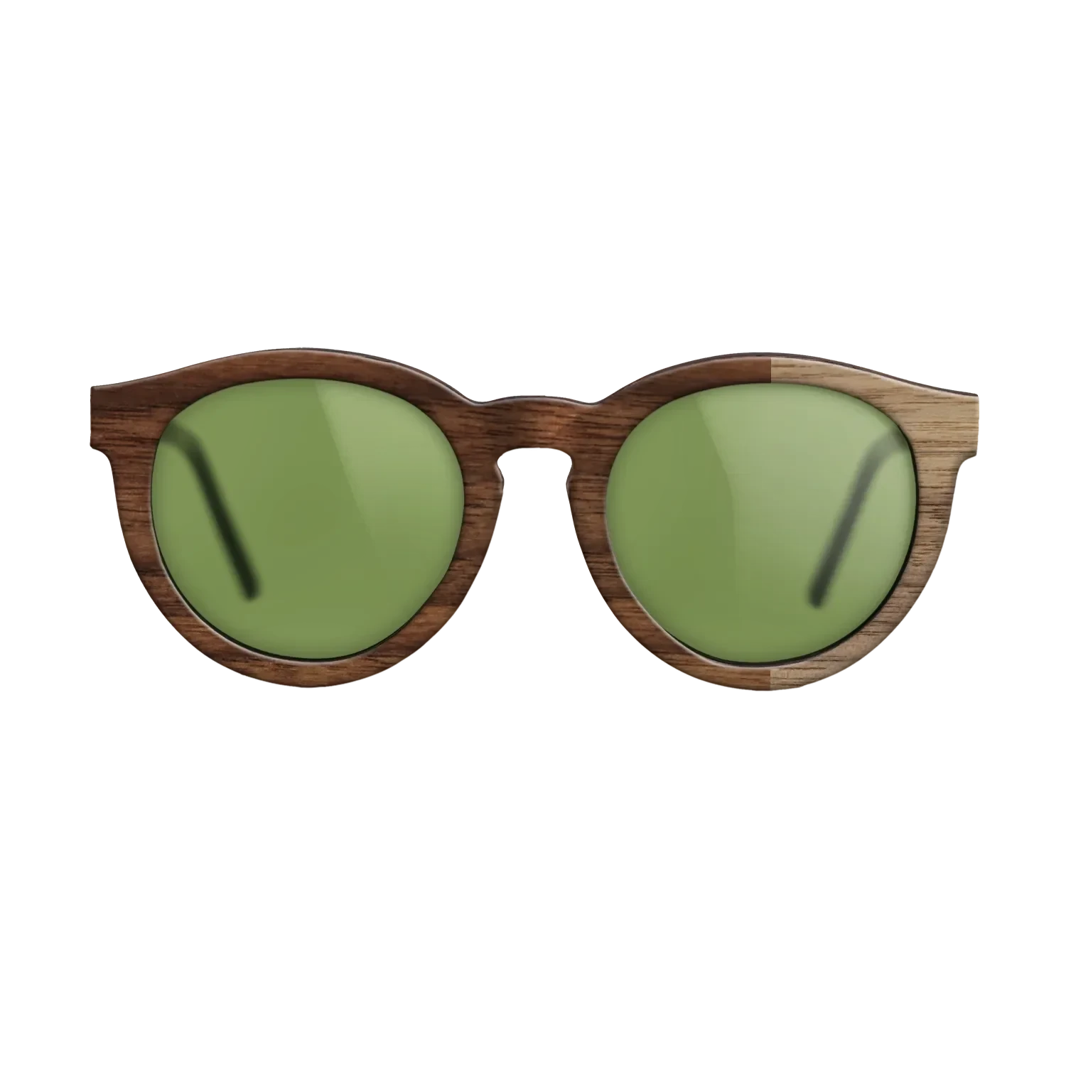 Walnut Claro Dark,Walnut: Straight Grain: Bauhaus - The Rebel - Round - SIRIS wood optic