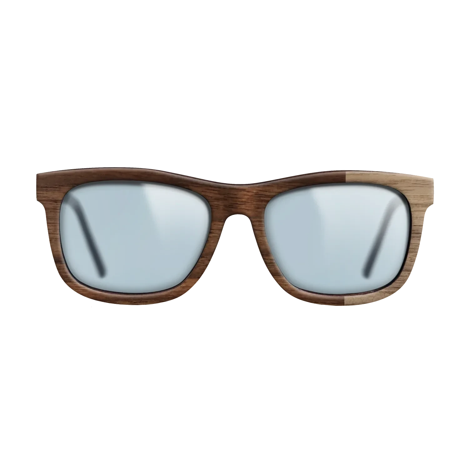 Walnut Claro Dark,Walnut: Straight Grain: Bauhaus - The Hero - Square - SIRIS wood optic