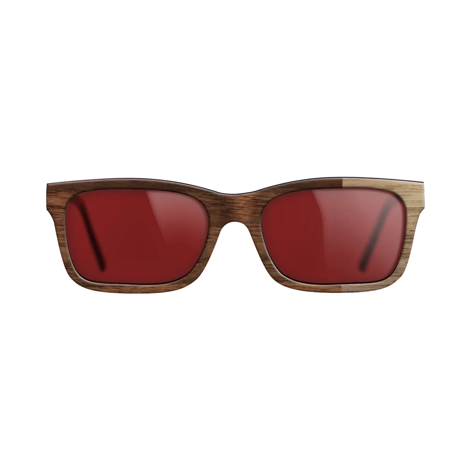Walnut Claro Dark,Walnut: Straight Grain: Bauhaus - The Sage - Rectangle - SIRIS wood optic