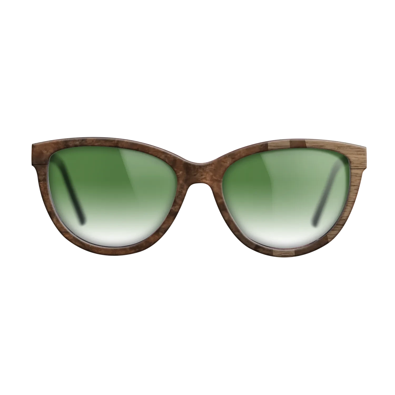 Walnut Burl,Walnut: Straight Grain: Bauhaus - The Maiden - Cat - SIRIS wood optic