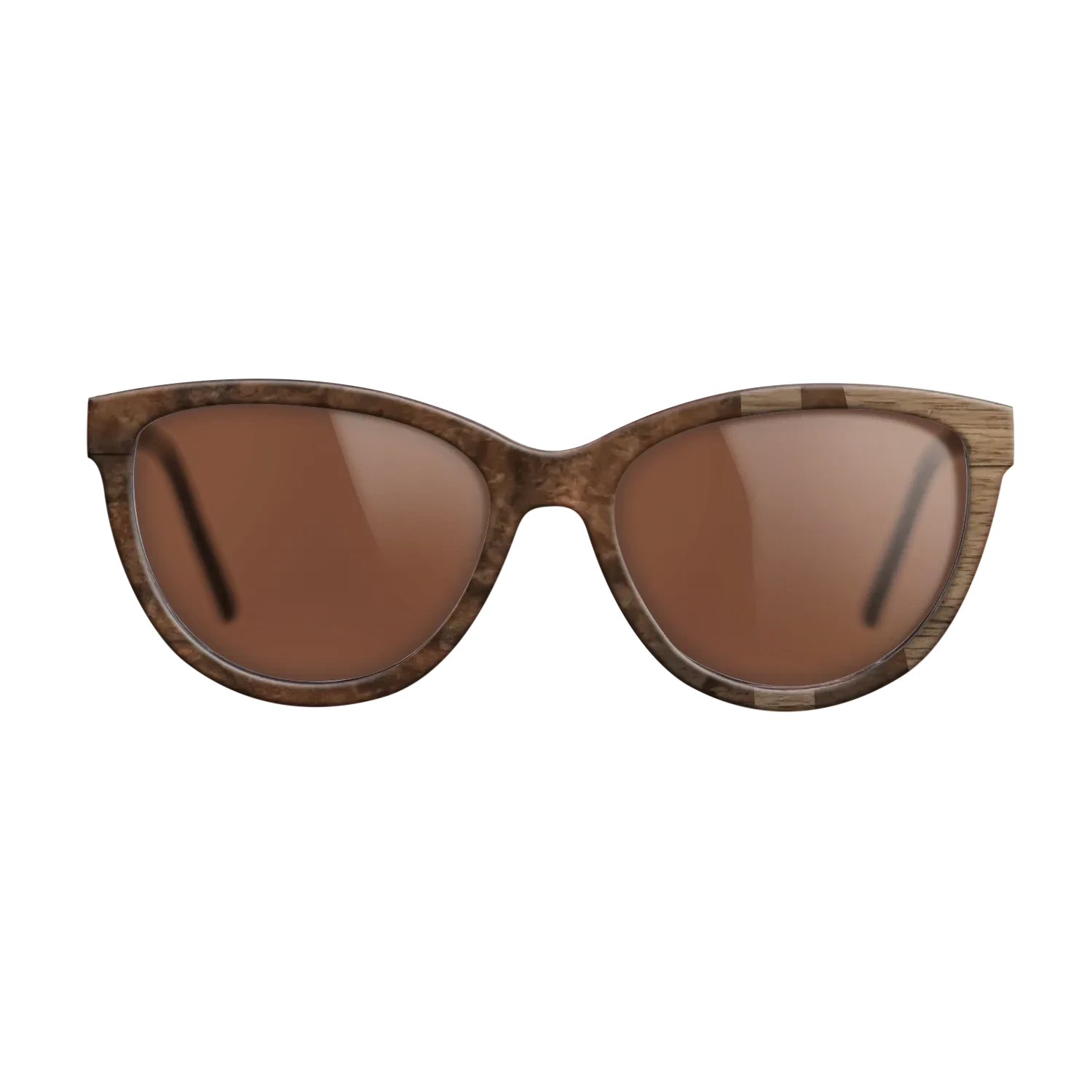 Walnut Burl,Walnut: Straight Grain: Bauhaus - The Maiden - Cat - SIRIS wood optic