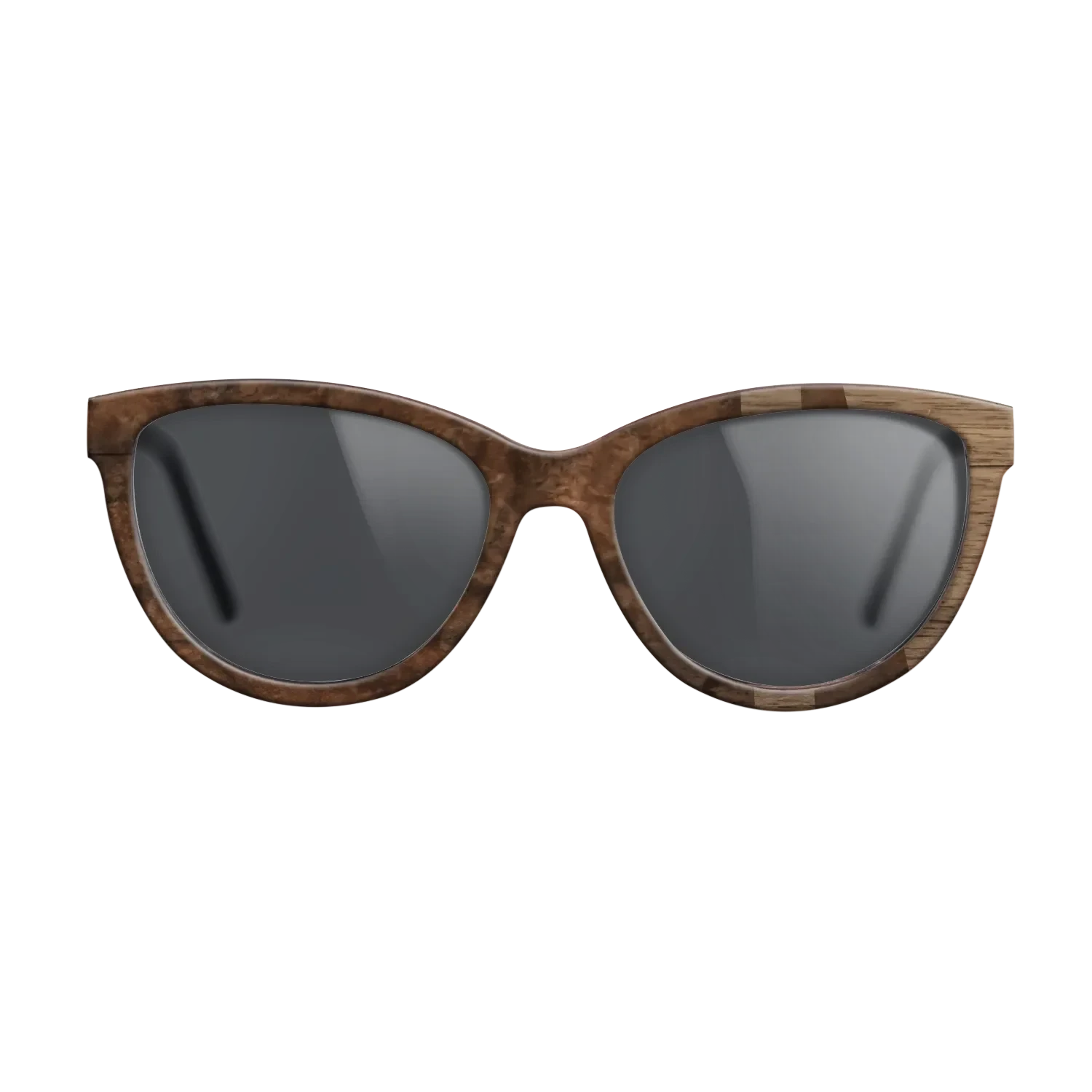 Walnut Burl,Walnut: Straight Grain: Bauhaus - The Maiden - Cat - SIRIS wood optic