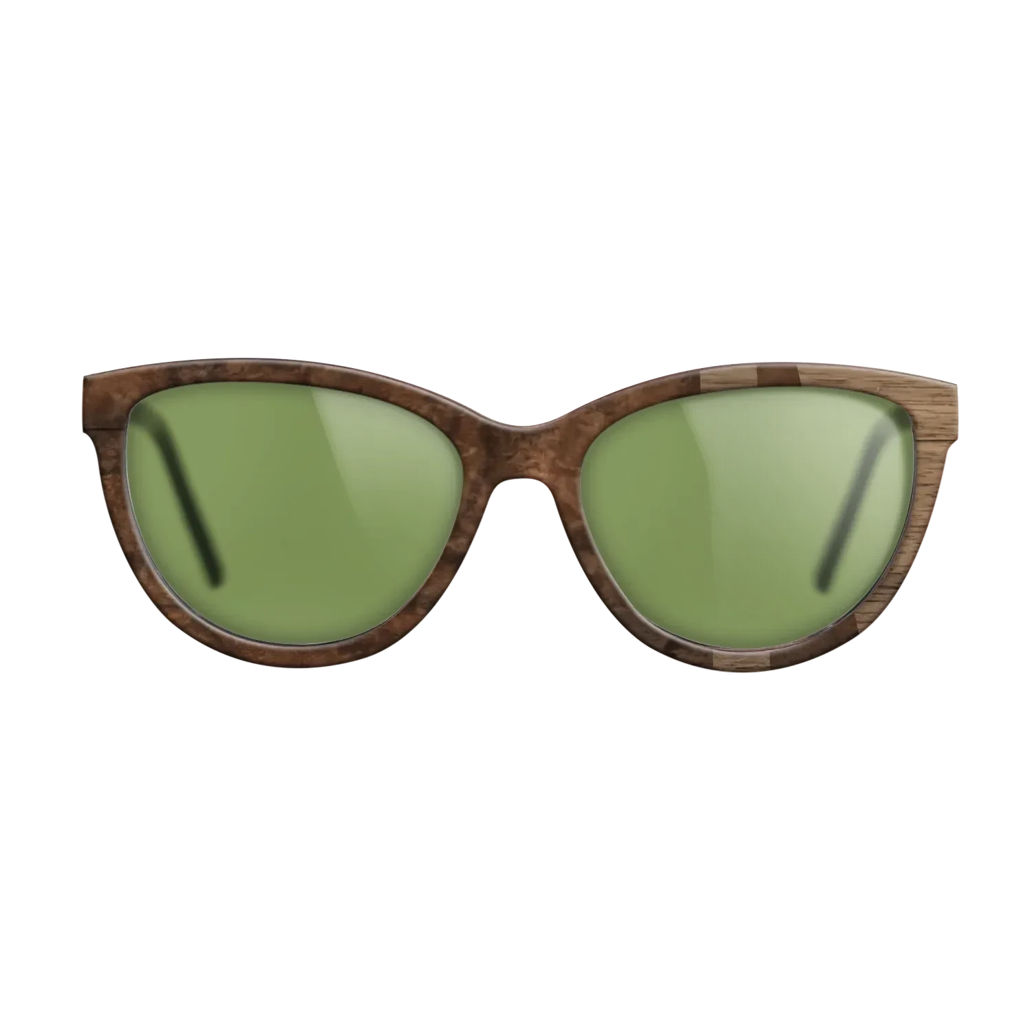 Walnut Burl,Walnut: Straight Grain: Bauhaus - The Maiden - Cat - SIRIS wood optic