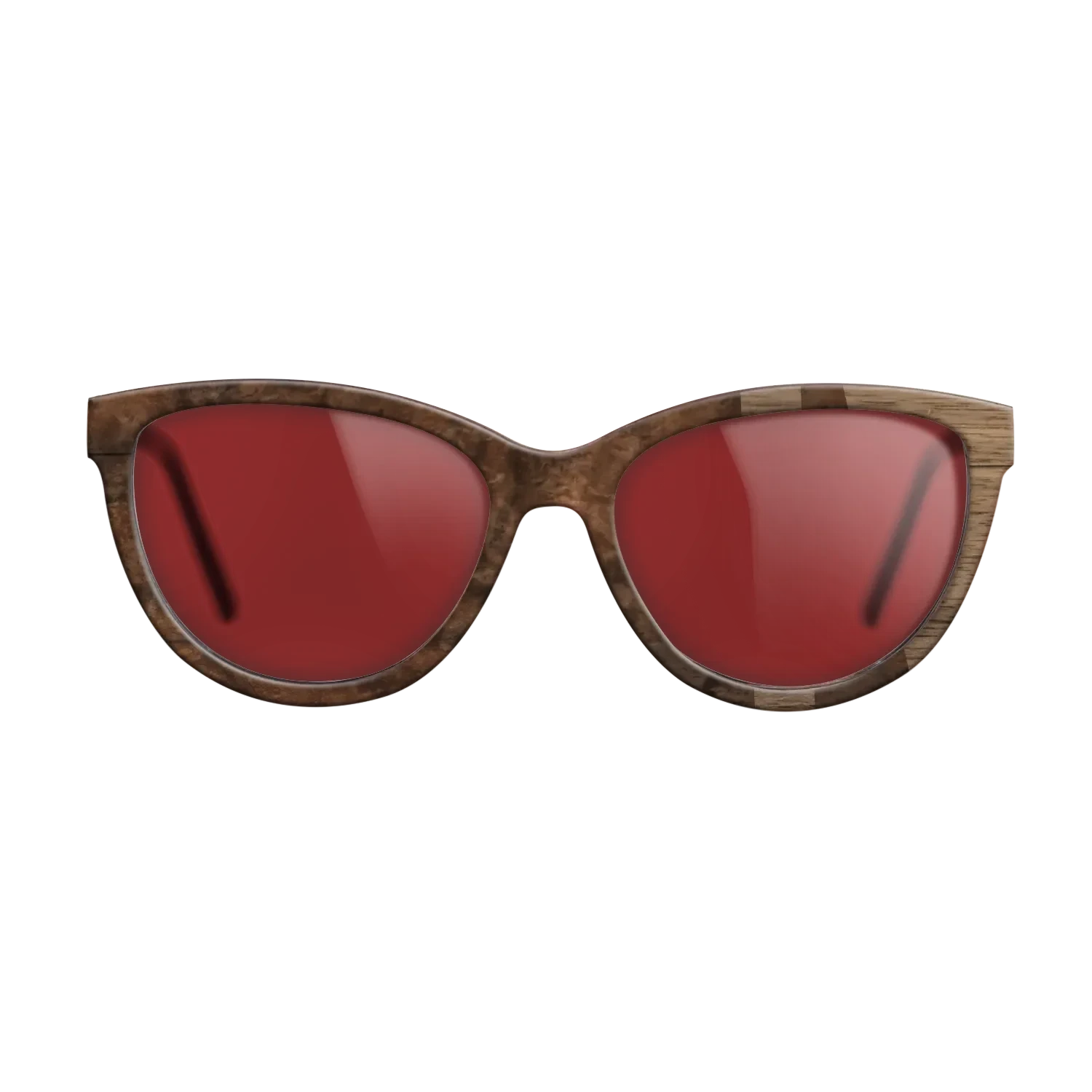 Walnut Burl,Walnut: Straight Grain: Bauhaus - The Maiden - Cat - SIRIS wood optic