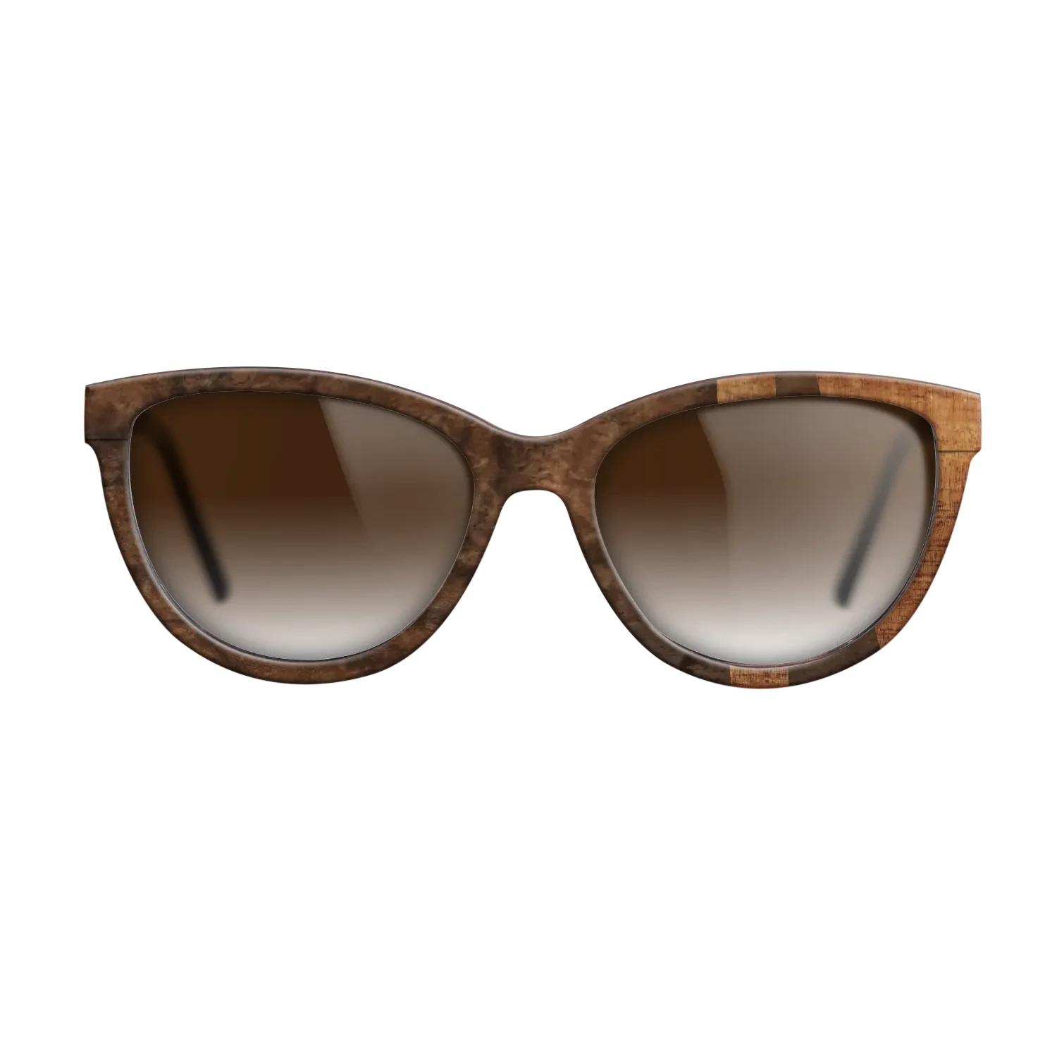 Walnut Burl,Koa: Bauhaus - The Maiden - Cat - SIRIS wood optic