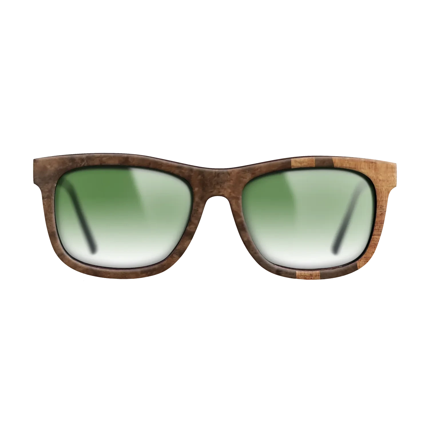 Walnut Burl,Koa: Bauhaus - The Hero - Square - SIRIS wood optic