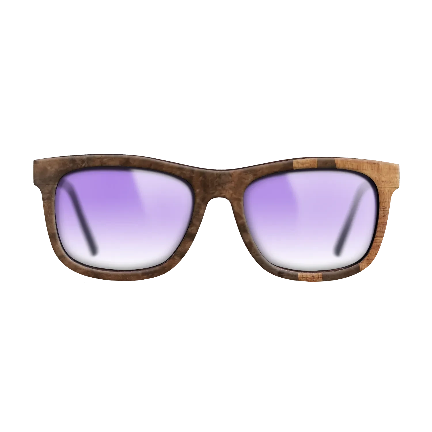 Walnut Burl,Koa: Bauhaus - The Hero - Square - SIRIS wood optic