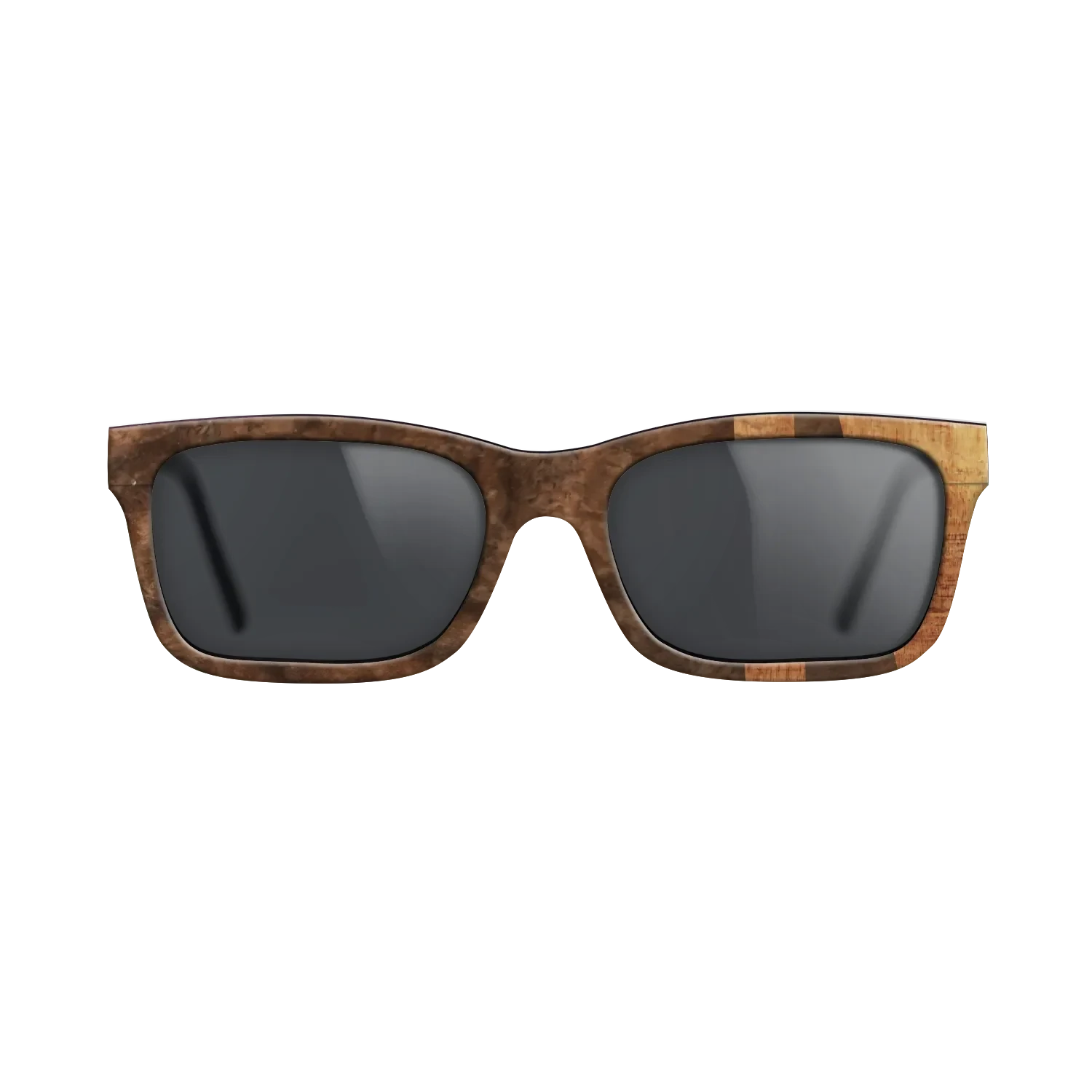 Walnut Burl,Koa: Bauhaus - The Sage - Rectangle - SIRIS wood optic