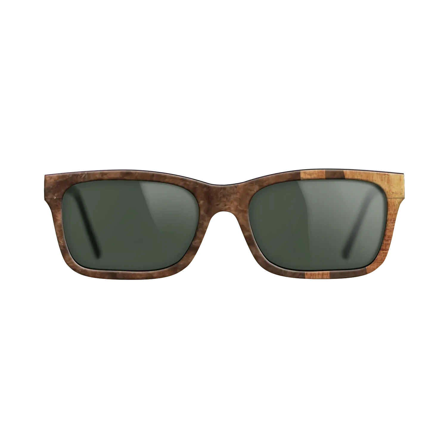 Walnut Burl,Koa: Bauhaus - The Sage - Rectangle - SIRIS wood optic