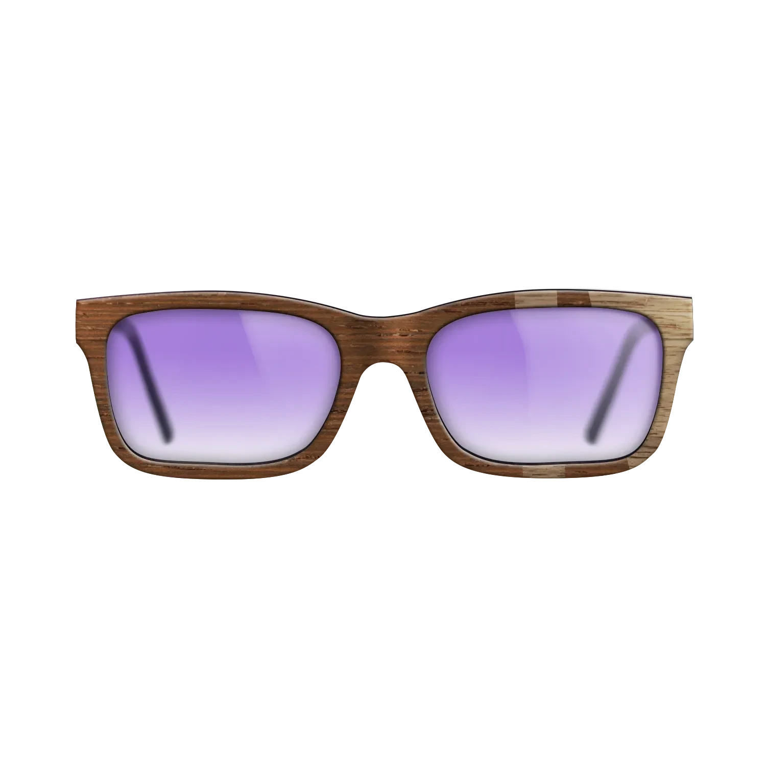 Wenge,Walnut: Straight Grain: Bauhaus - The Sage - Rectangle - SIRIS wood optic