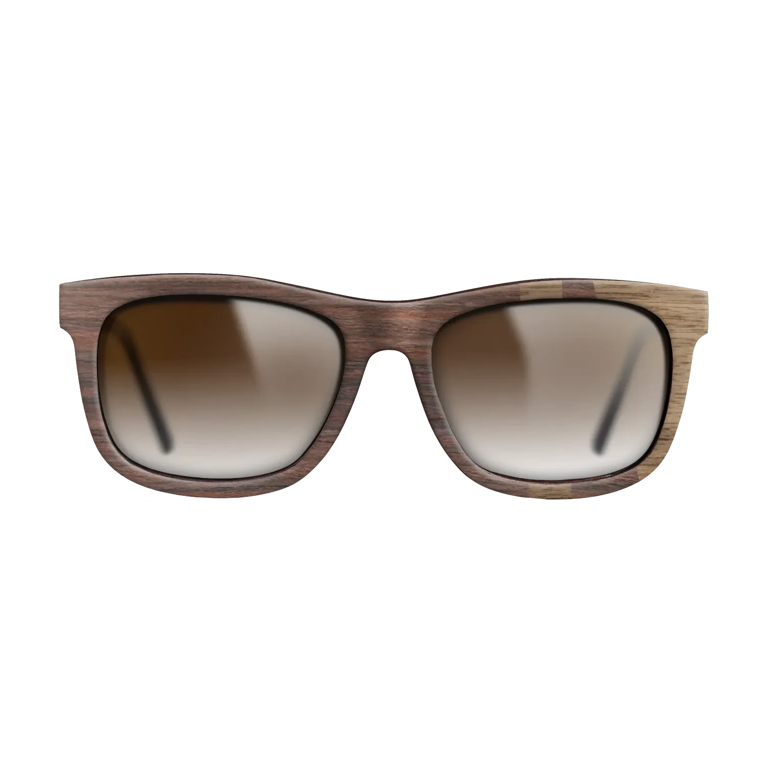 Rosewood Reconstituted,Walnut: Straight Grain: Bauhaus - The Hero - Square - SIRIS wood optic
