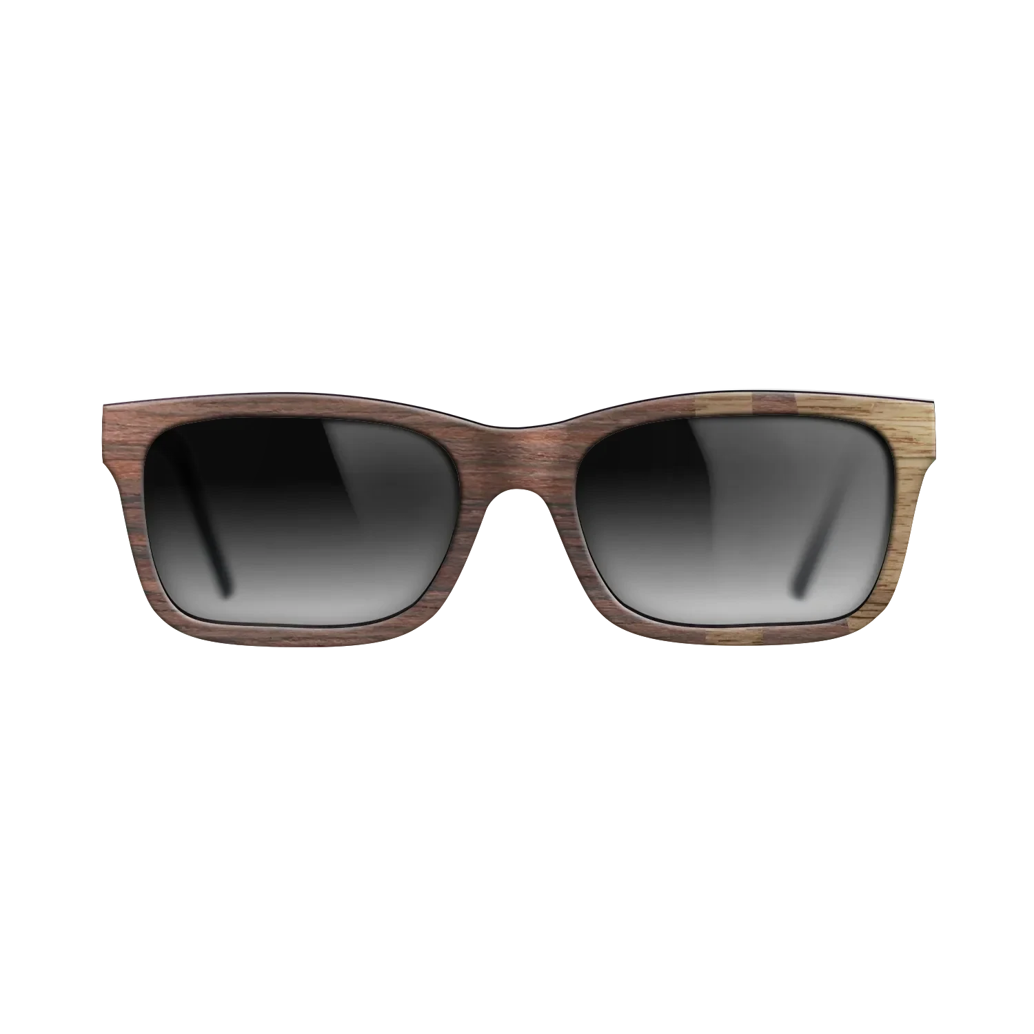Rosewood Reconstituted,Walnut: Straight Grain: Bauhaus - The Sage - Rectangle - SIRIS wood optic