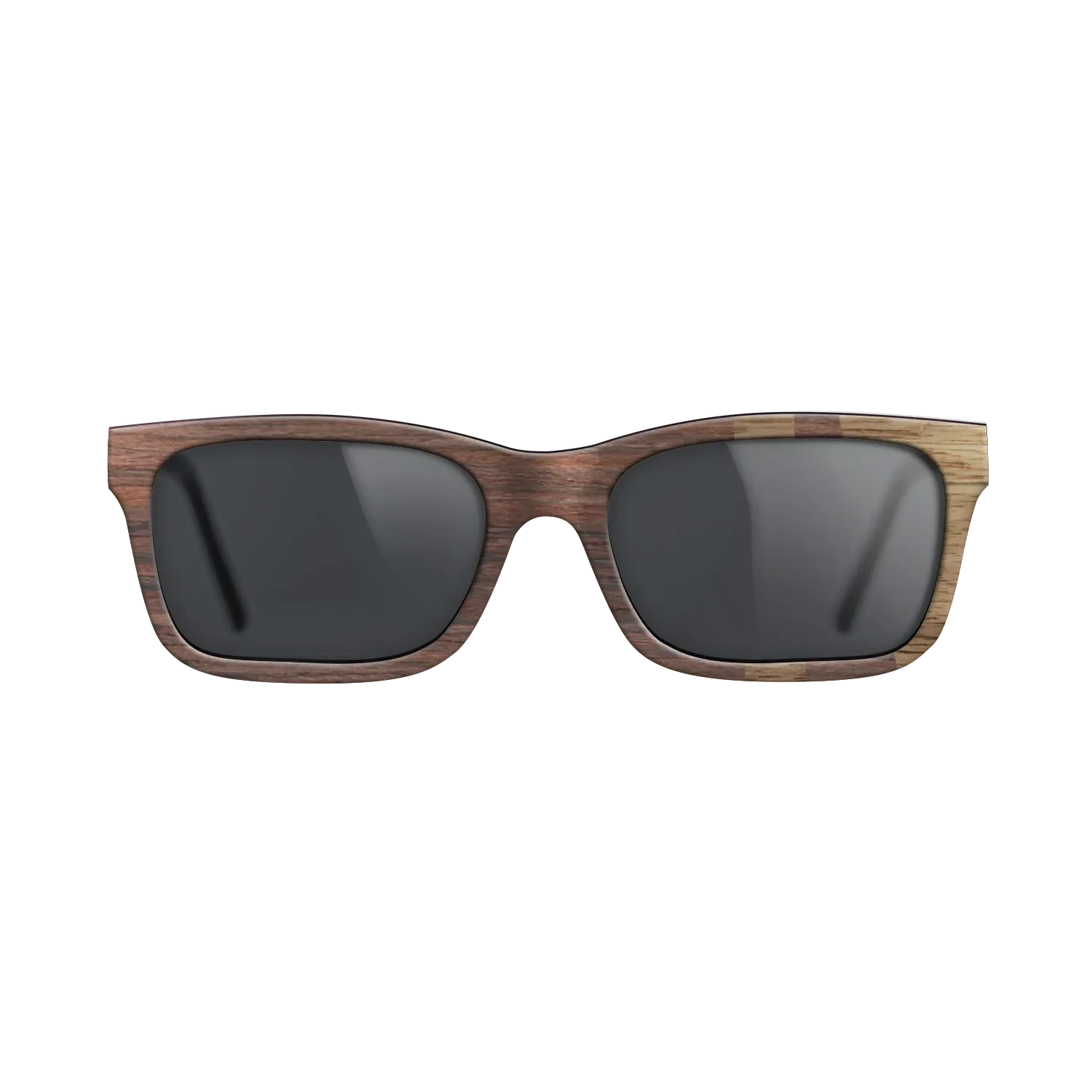 Rosewood Reconstituted,Walnut: Straight Grain: Bauhaus - The Sage - Rectangle - SIRIS wood optic