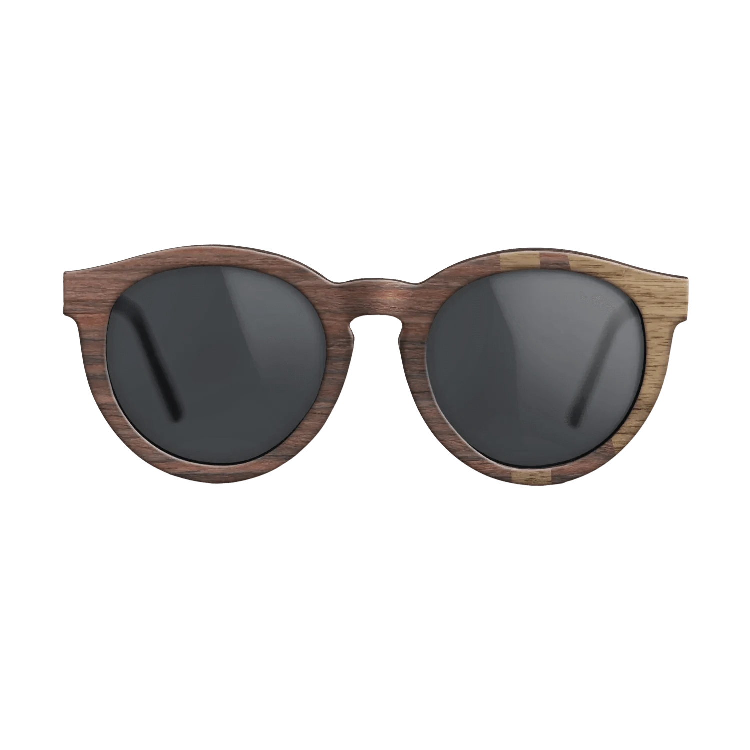 Rosewood Reconstituted,Walnut: Straight Grain: Bauhaus - The Rebel - Round - SIRIS wood optic
