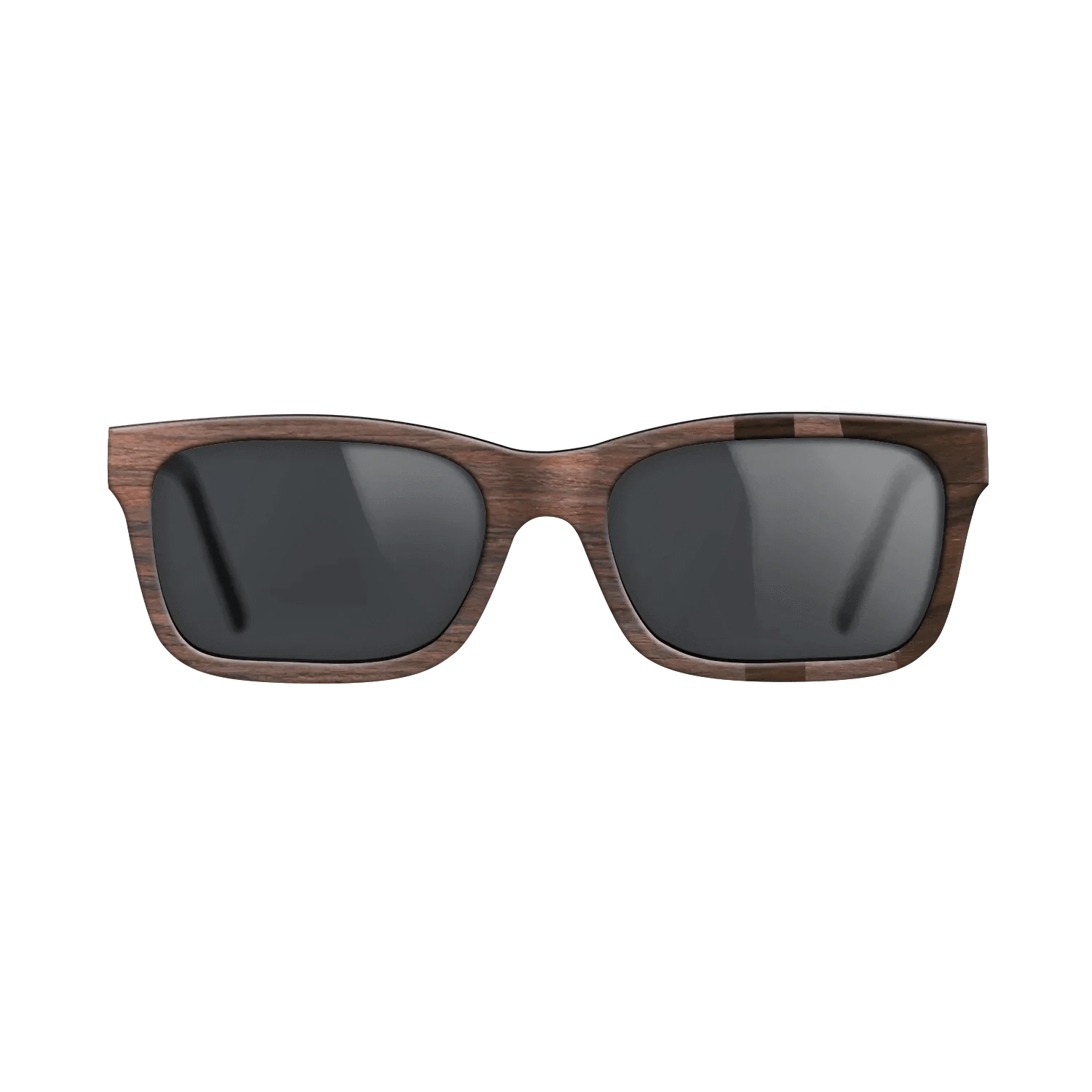 Ziricote Dark Quartered,East Indian Rosewood: Bauhaus - The Sage - Rectangle - SIRIS wood optic