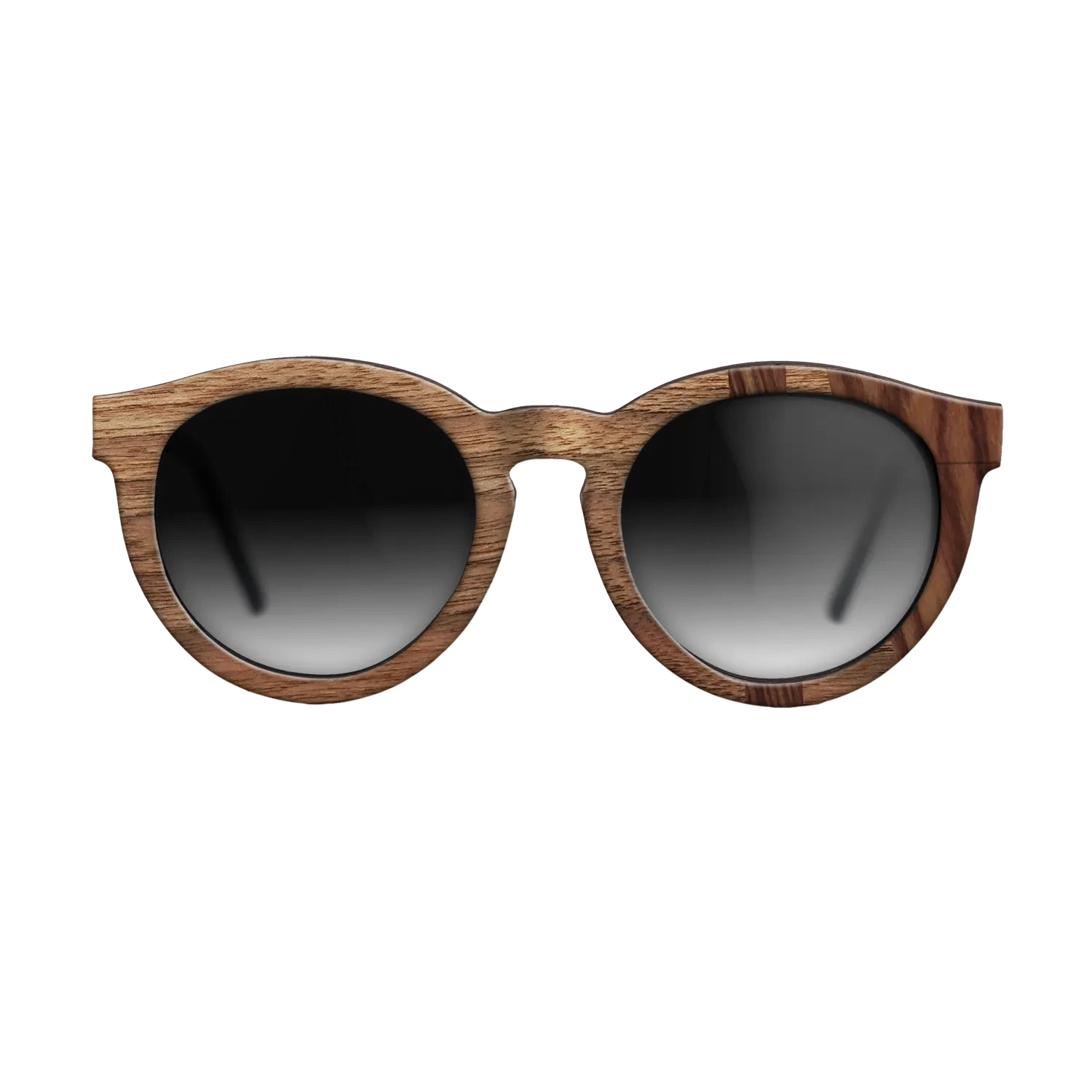 Walnut Claro Dark,Kingwood: Bauhaus - The Rebel - Round - SIRIS wood optic