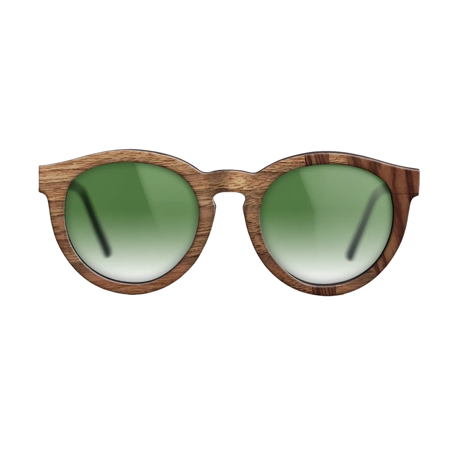 Walnut Claro Dark,Kingwood: Bauhaus - The Rebel - Round - SIRIS wood optic