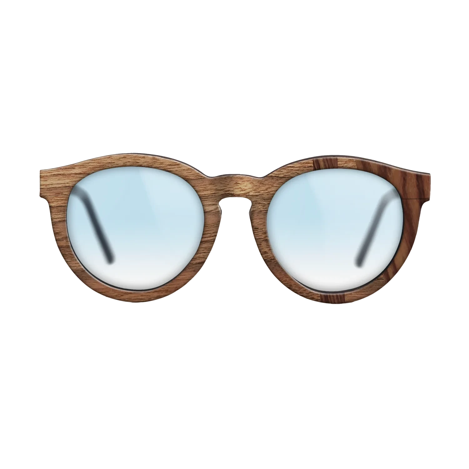 Walnut Claro Dark,Kingwood: Bauhaus - The Rebel - Round - SIRIS wood optic